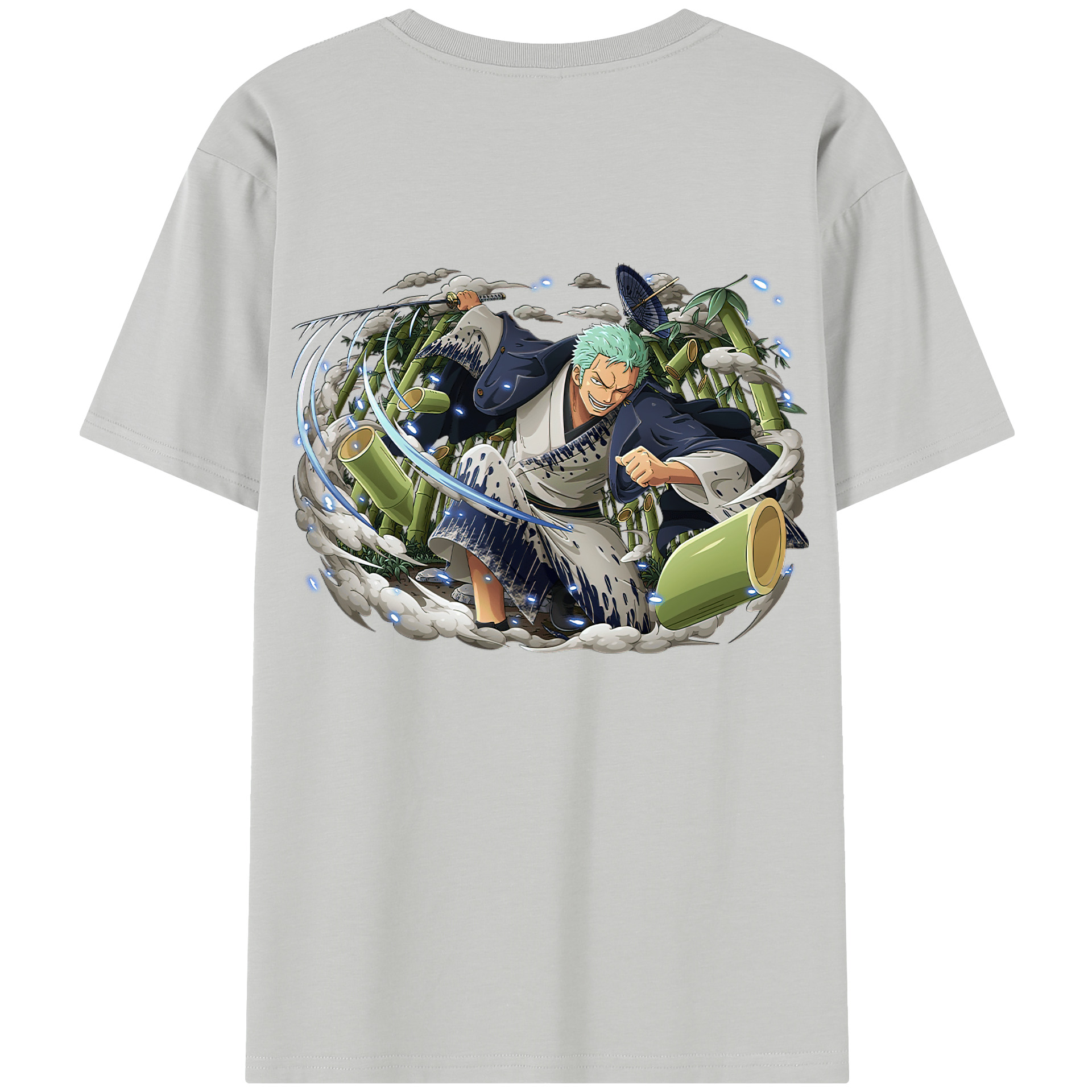 ワンピース ロロノア・ゾロ ONE PIECE Roronoa Zoro レディース半袖Tシャツ(バックプリント)