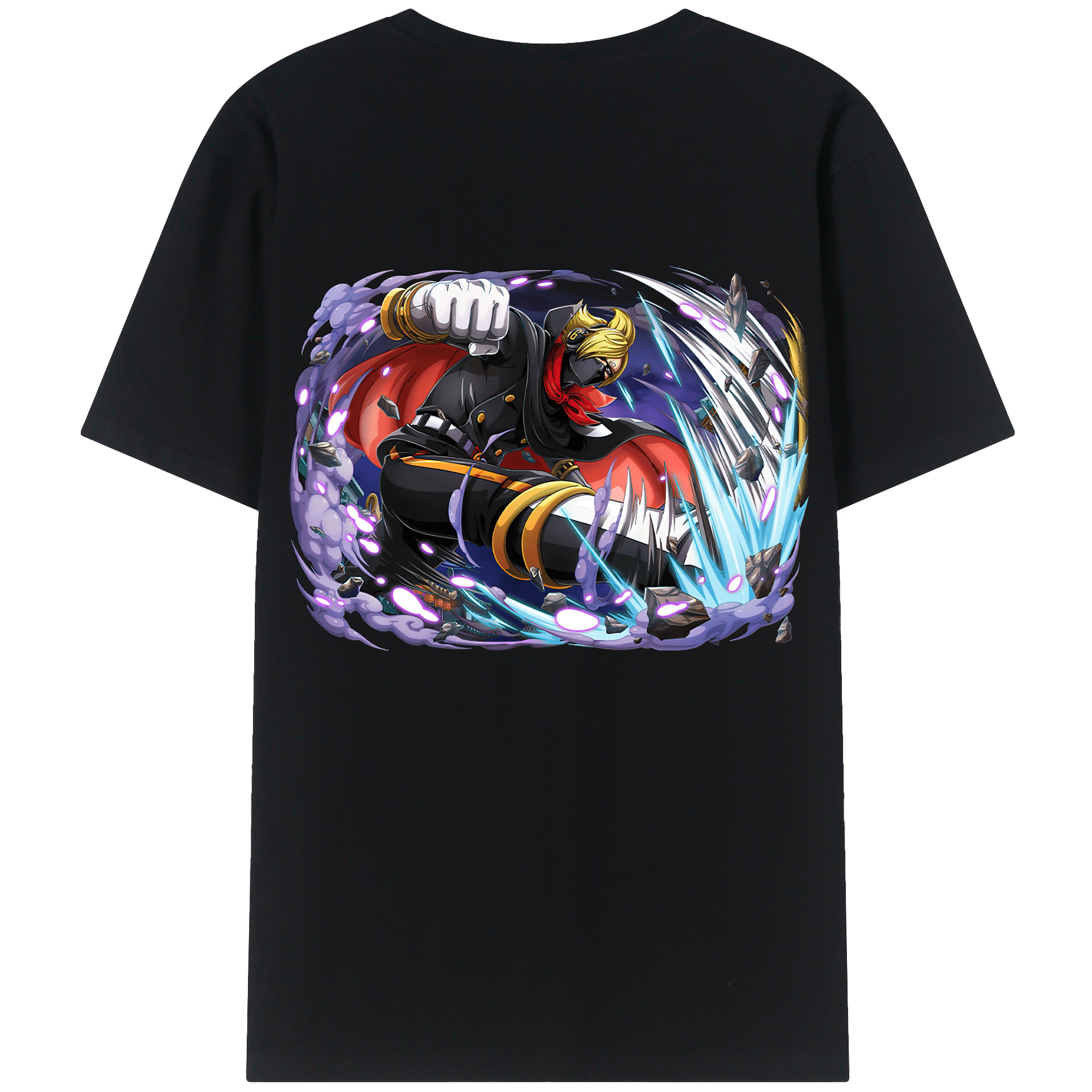 ワンピース ロロノア・ゾロ ONE PIECE Roronoa Zoro レディース半袖Tシャツ(バックプリント)