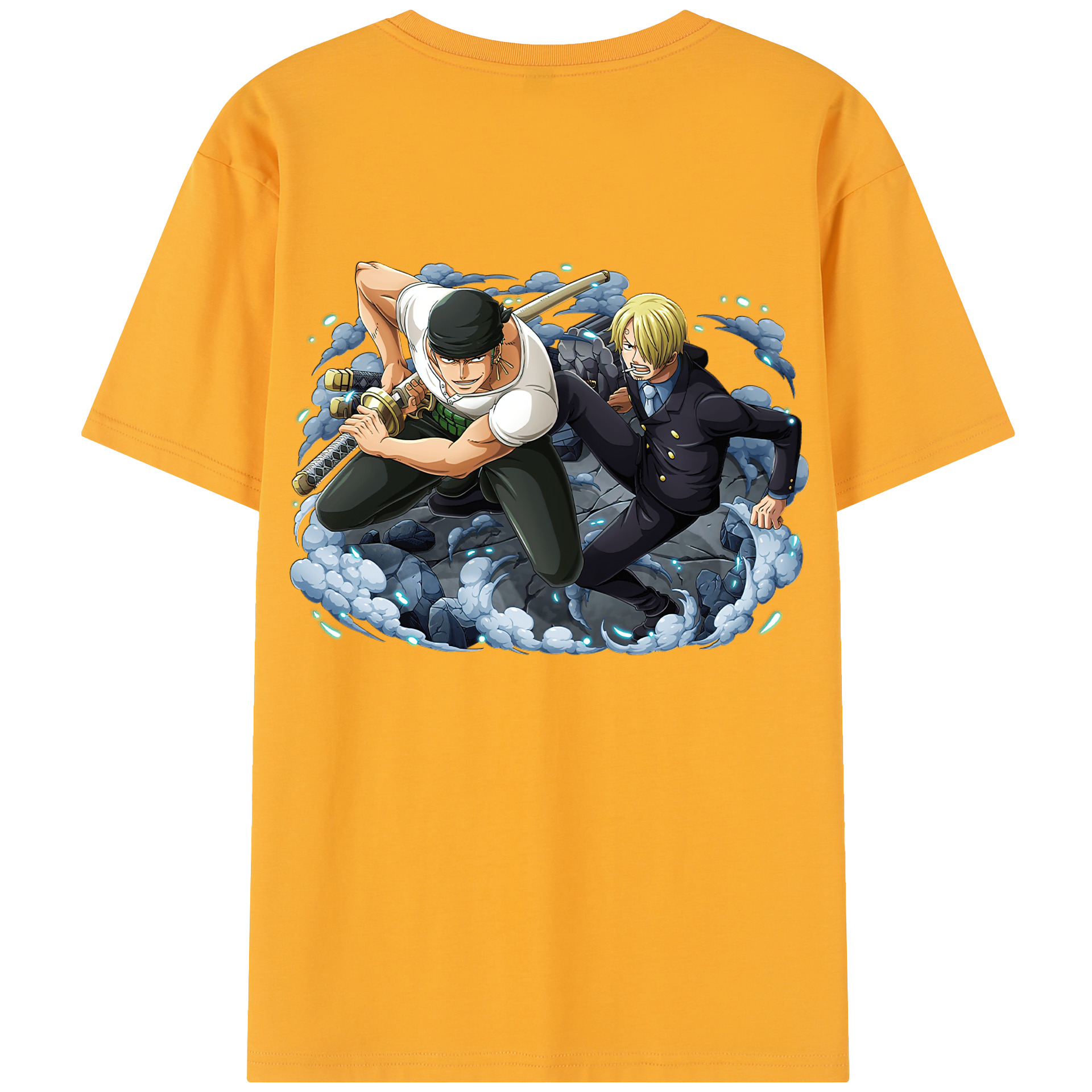 ワンピース ロロノア・ゾロ ONE PIECE Roronoa Zoro レディース半袖Tシャツ(バックプリント)