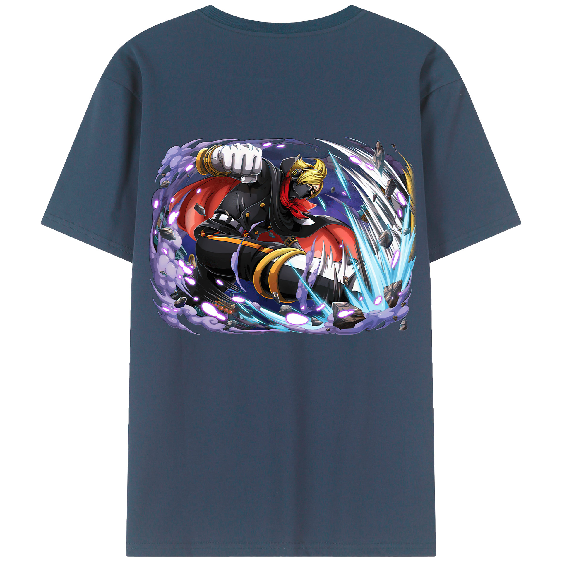 ワンピース ロロノア・ゾロ ONE PIECE Roronoa Zoro レディース半袖Tシャツ(バックプリント)