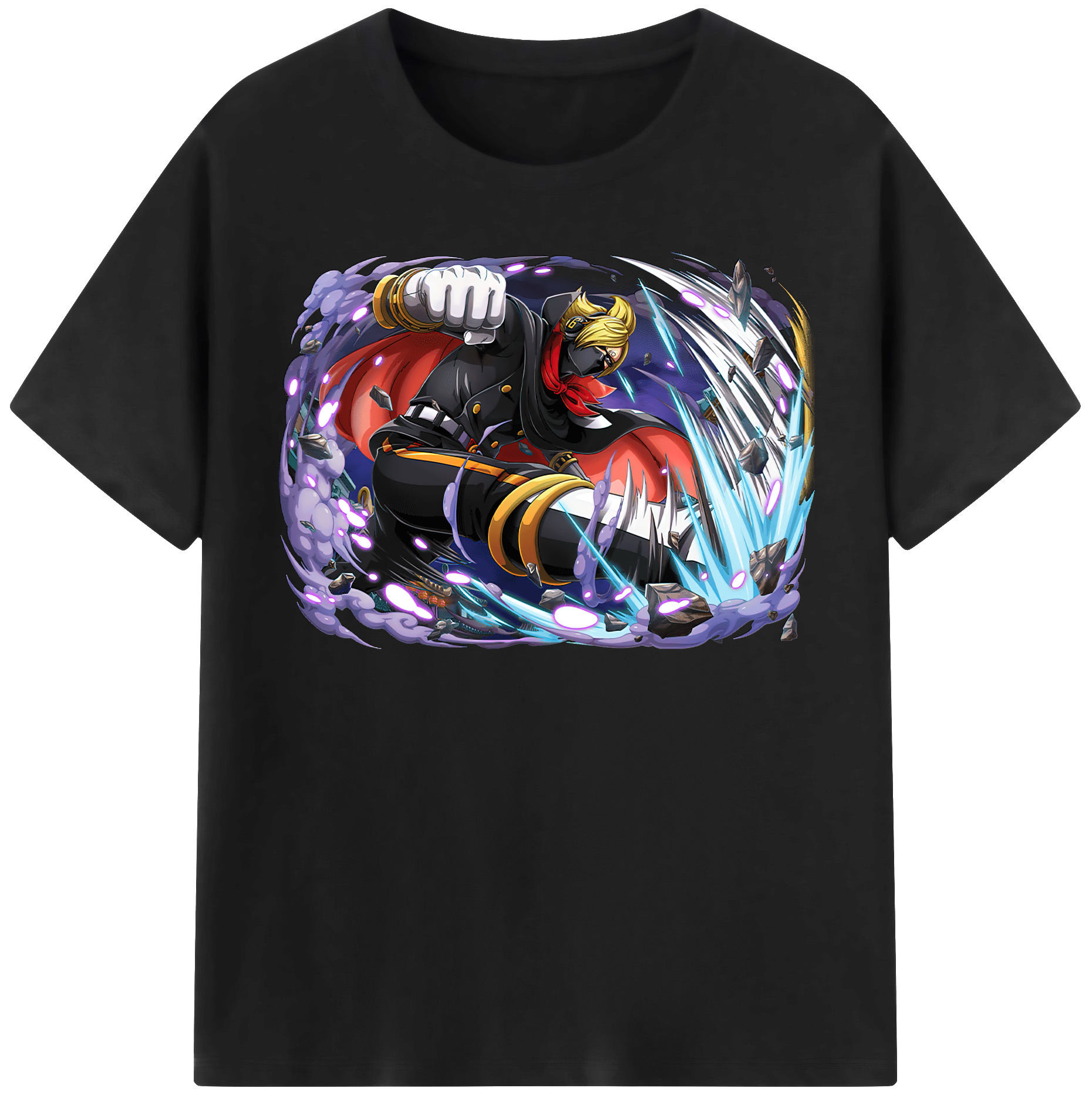ワンピース ロロノア・ゾロ ONE PIECE Roronoa Zoro レディースカジュアルプリントTシャツ（綿100％）