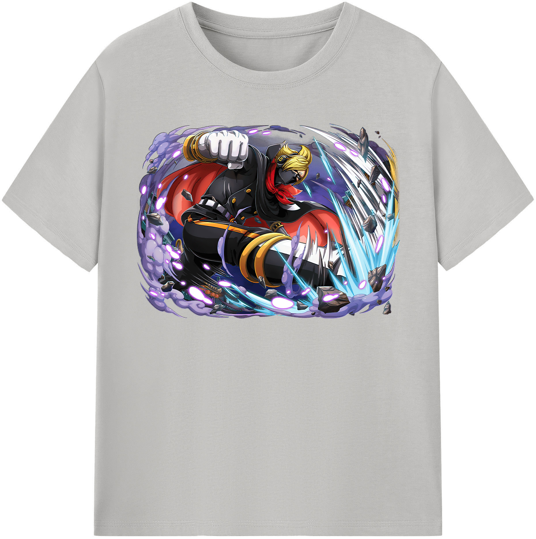 ワンピース ロロノア・ゾロ ONE PIECE Roronoa Zoro レディースカジュアルプリントTシャツ（綿100％）