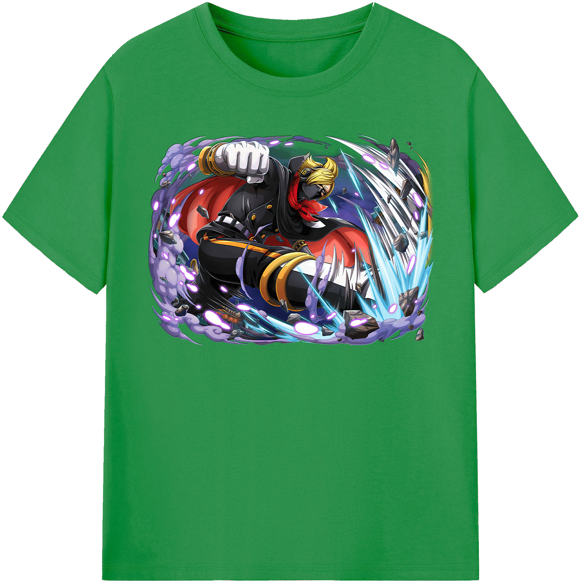 ワンピース ロロノア・ゾロ ONE PIECE Roronoa Zoro レディースカジュアルプリントTシャツ（綿100％）