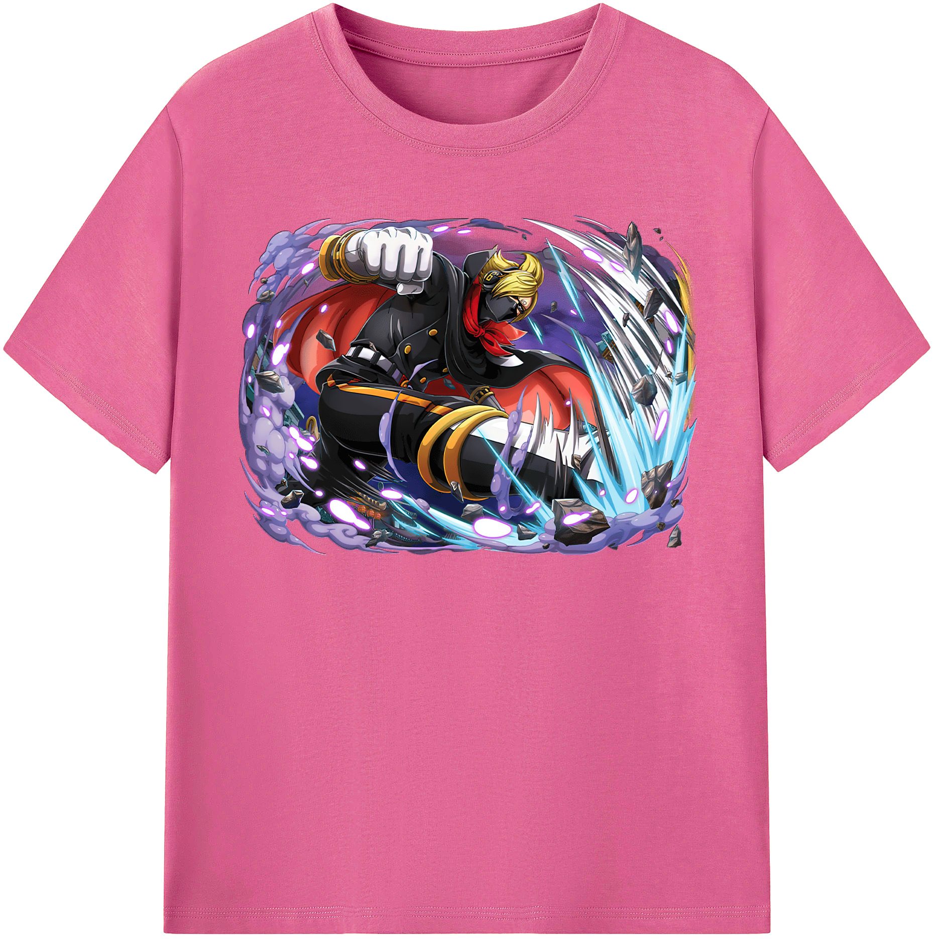 ワンピース ロロノア・ゾロ ONE PIECE Roronoa Zoro レディースカジュアルプリントTシャツ（綿100％）