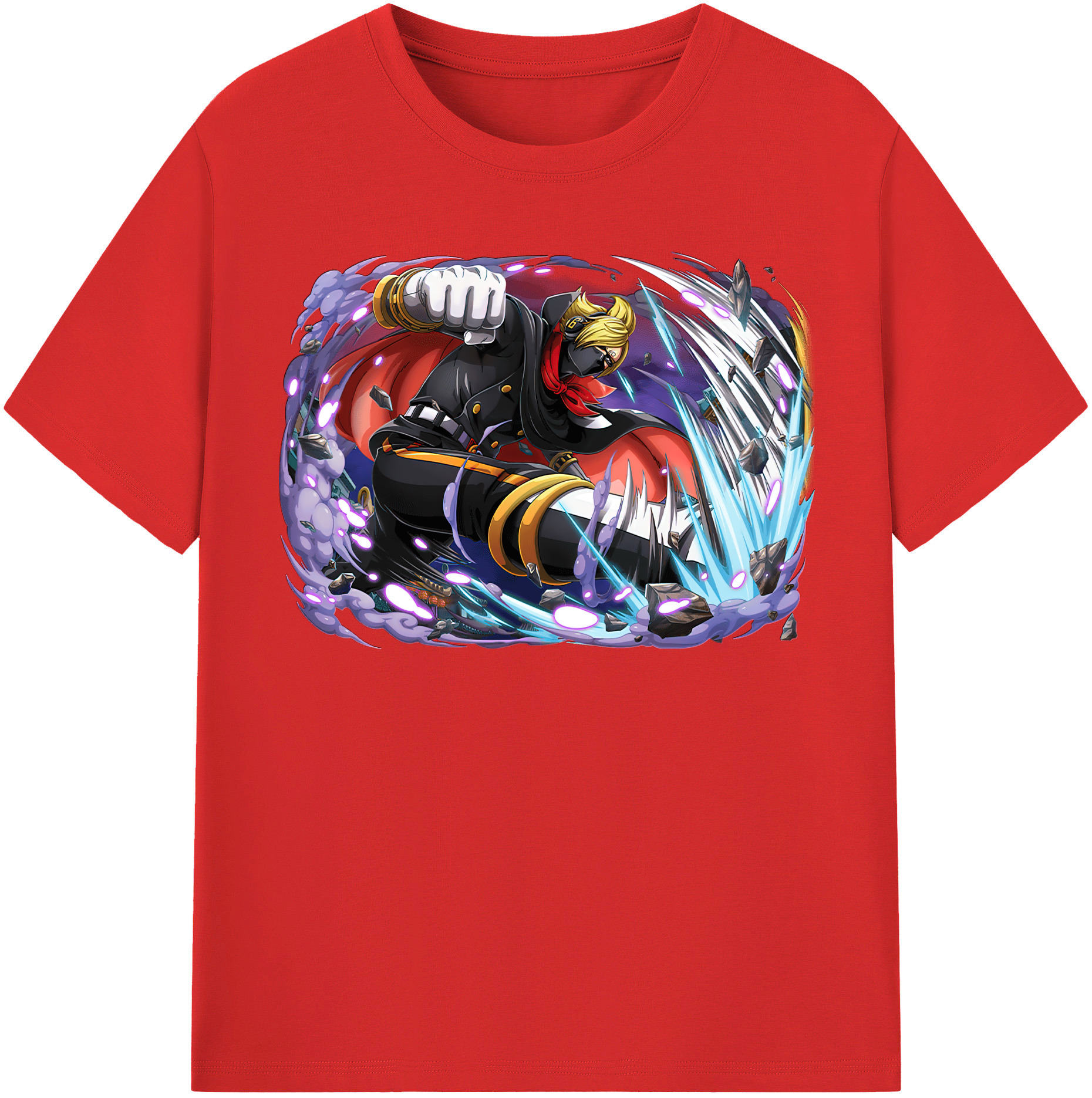 ワンピース ロロノア・ゾロ ONE PIECE Roronoa Zoro レディースカジュアルプリントTシャツ（綿100％）
