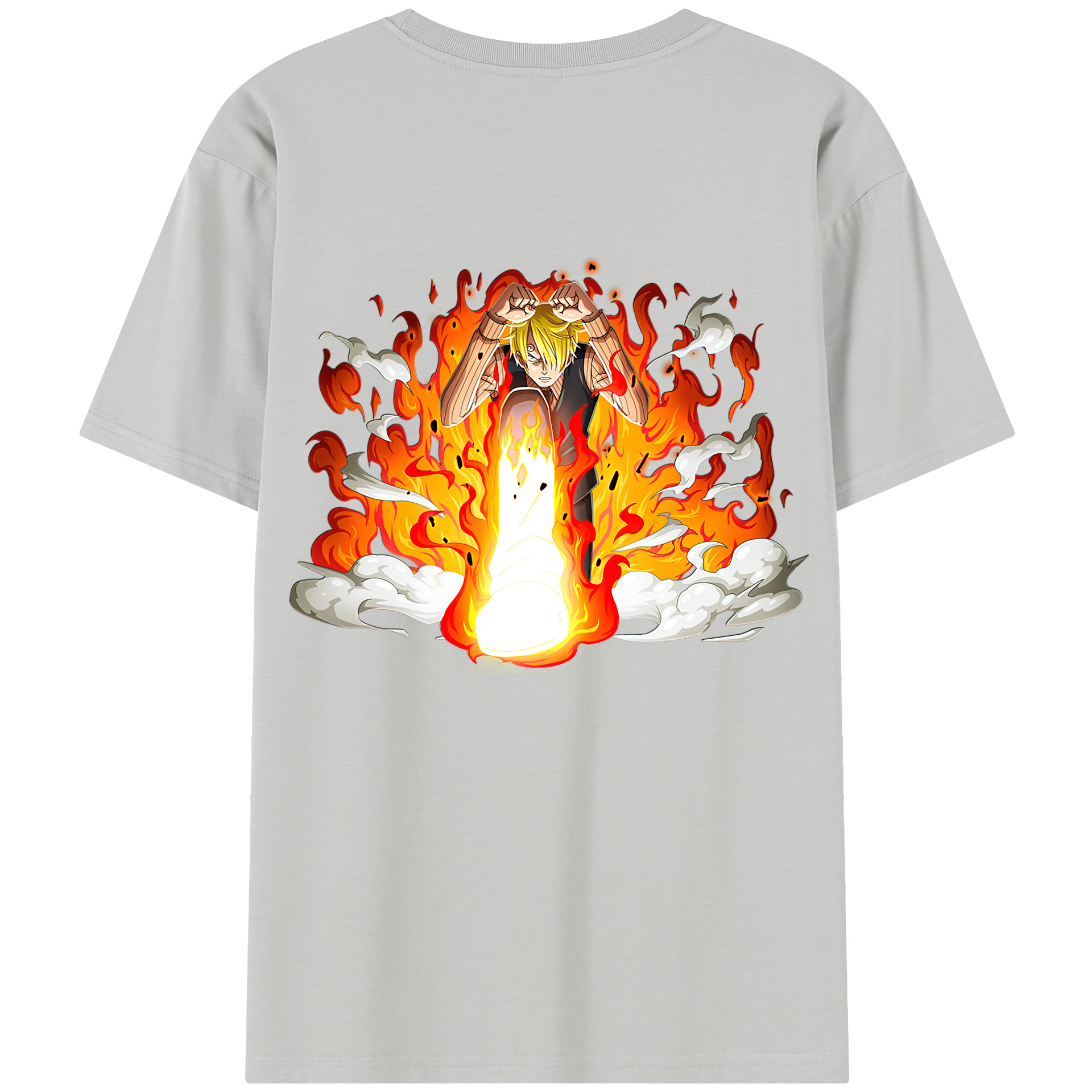 （画像用） ワンピース サンジ ONE PIECE Sanji レディース半袖Tシャツ(バックプリント)