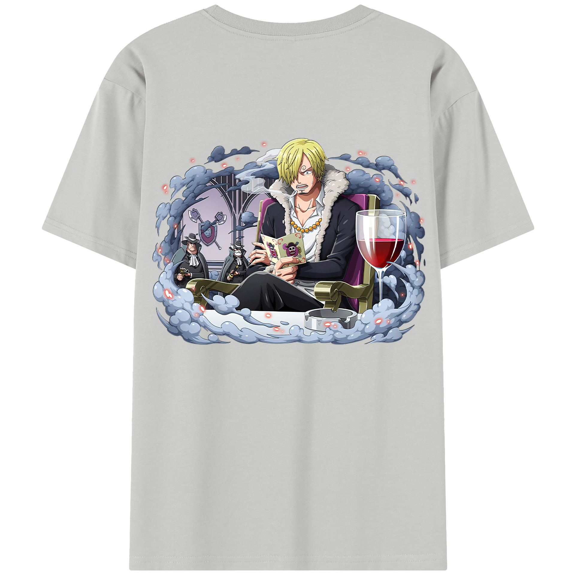 （画像用） ワンピース サンジ ONE PIECE Sanji レディース半袖Tシャツ(バックプリント)