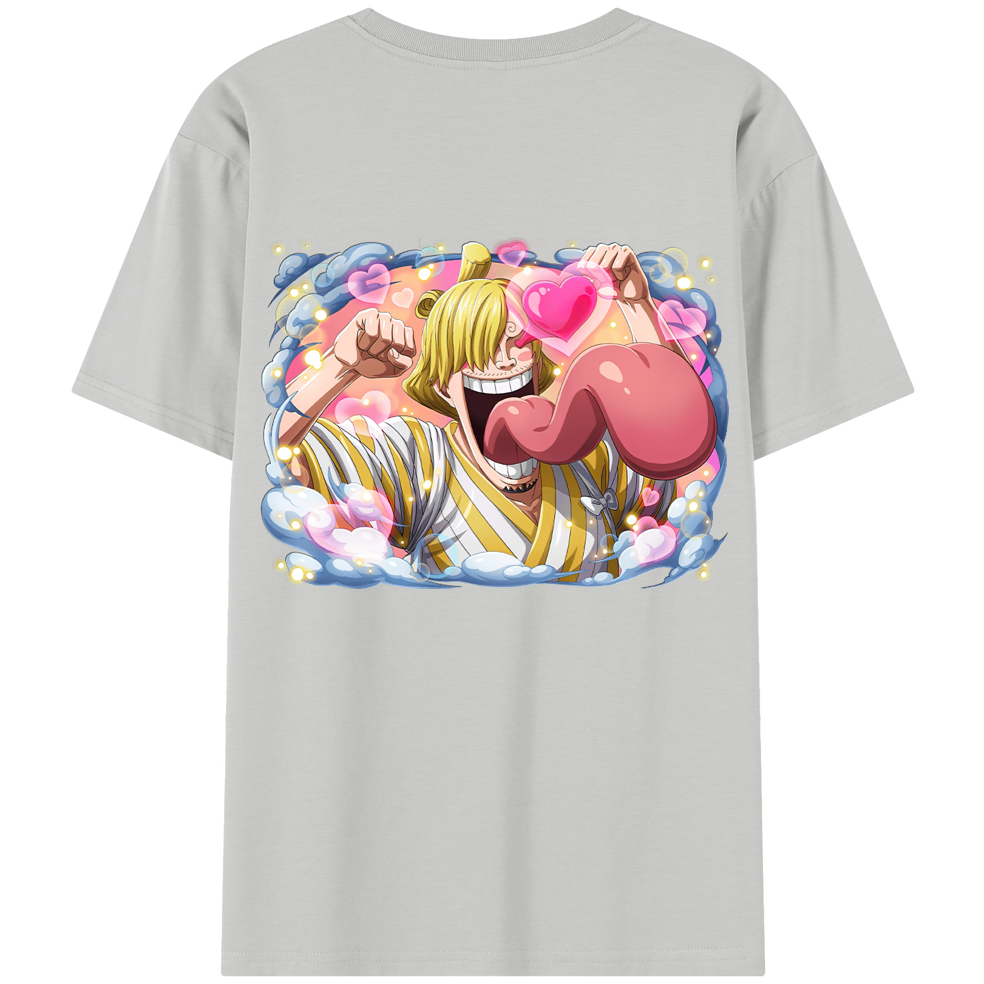 （画像用） ワンピース サンジ ONE PIECE Sanji レディース半袖Tシャツ(バックプリント)