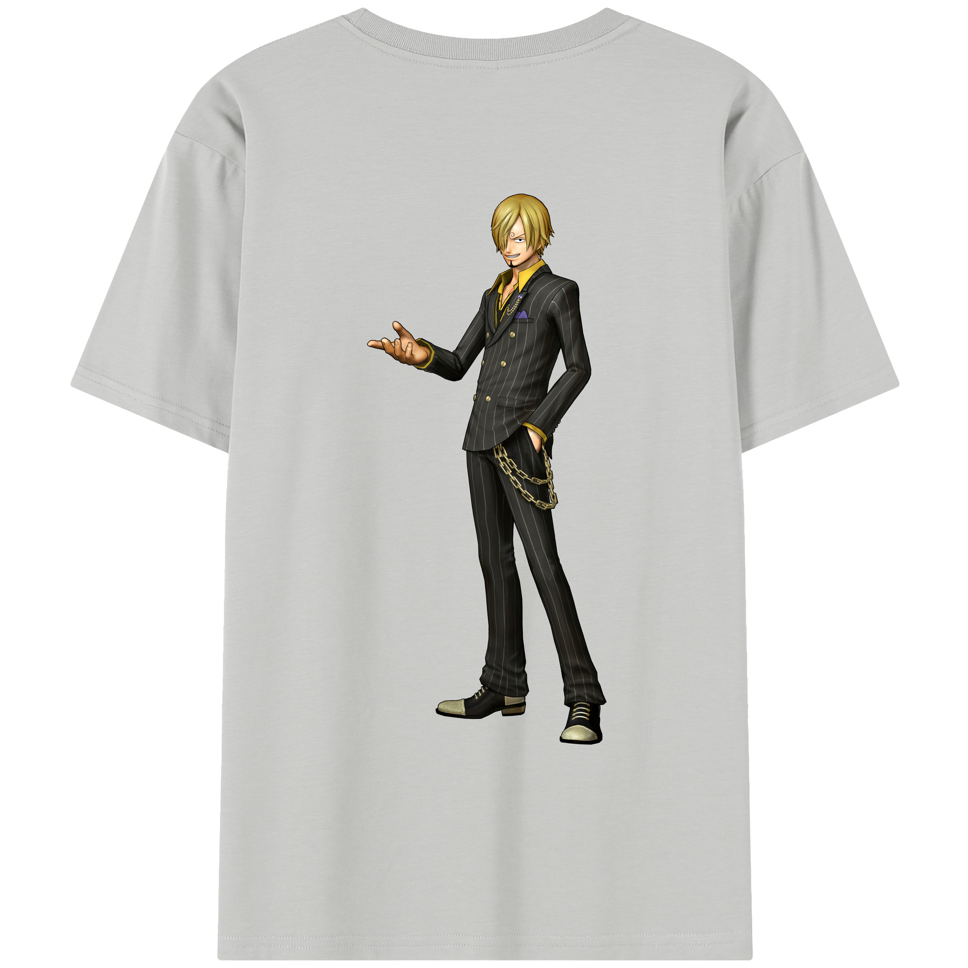 （画像用） ワンピース サンジ ONE PIECE Sanji レディース半袖Tシャツ(バックプリント)