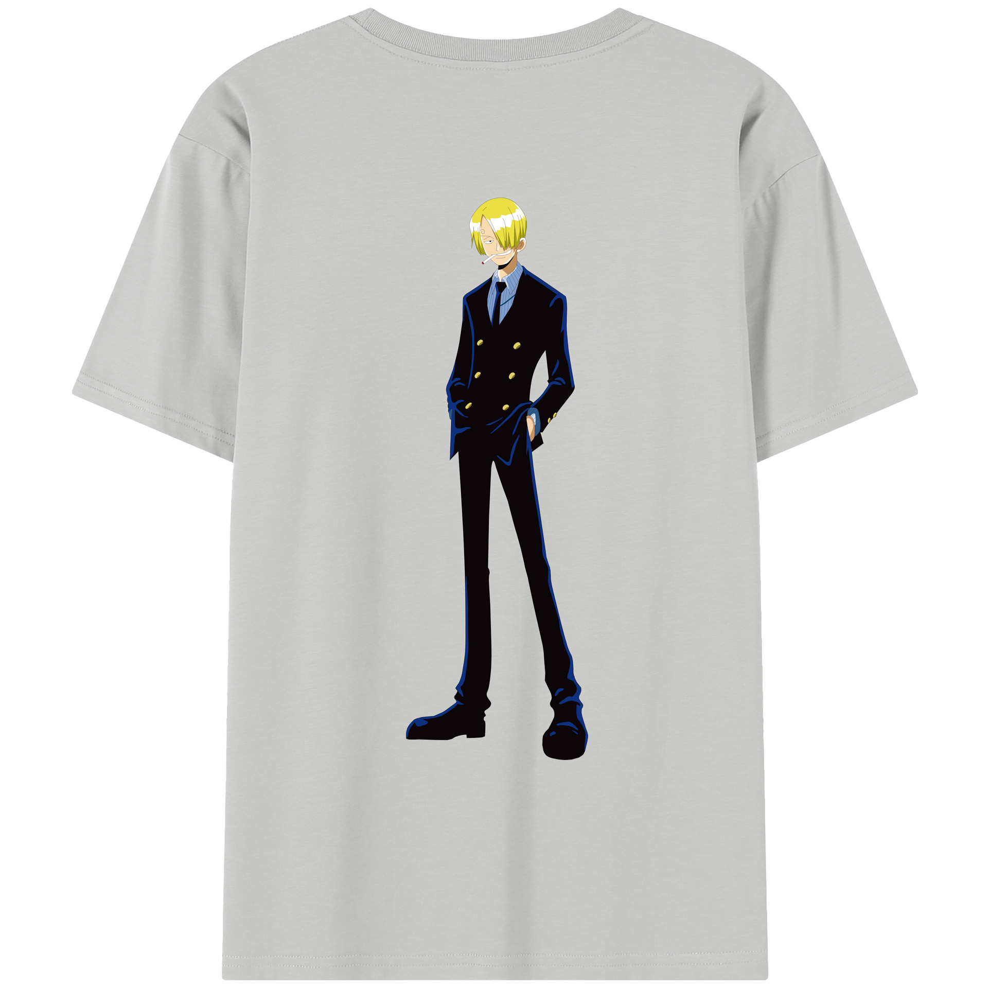 （画像用） ワンピース サンジ ONE PIECE Sanji レディース半袖Tシャツ(バックプリント)