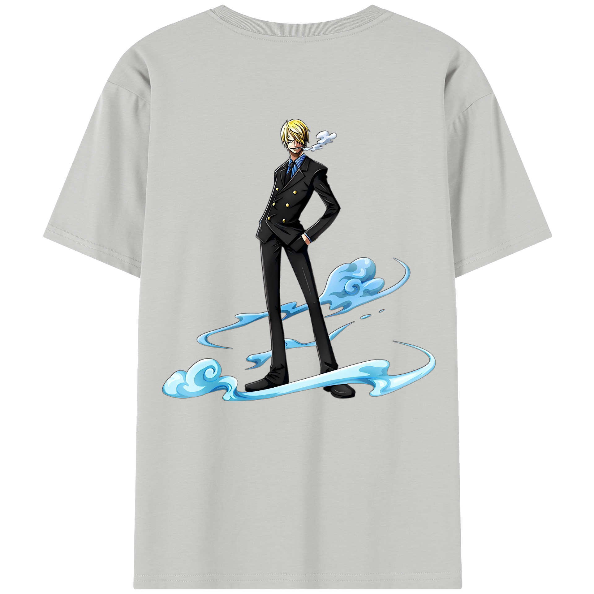 （画像用） ワンピース サンジ ONE PIECE Sanji レディース半袖Tシャツ(バックプリント)