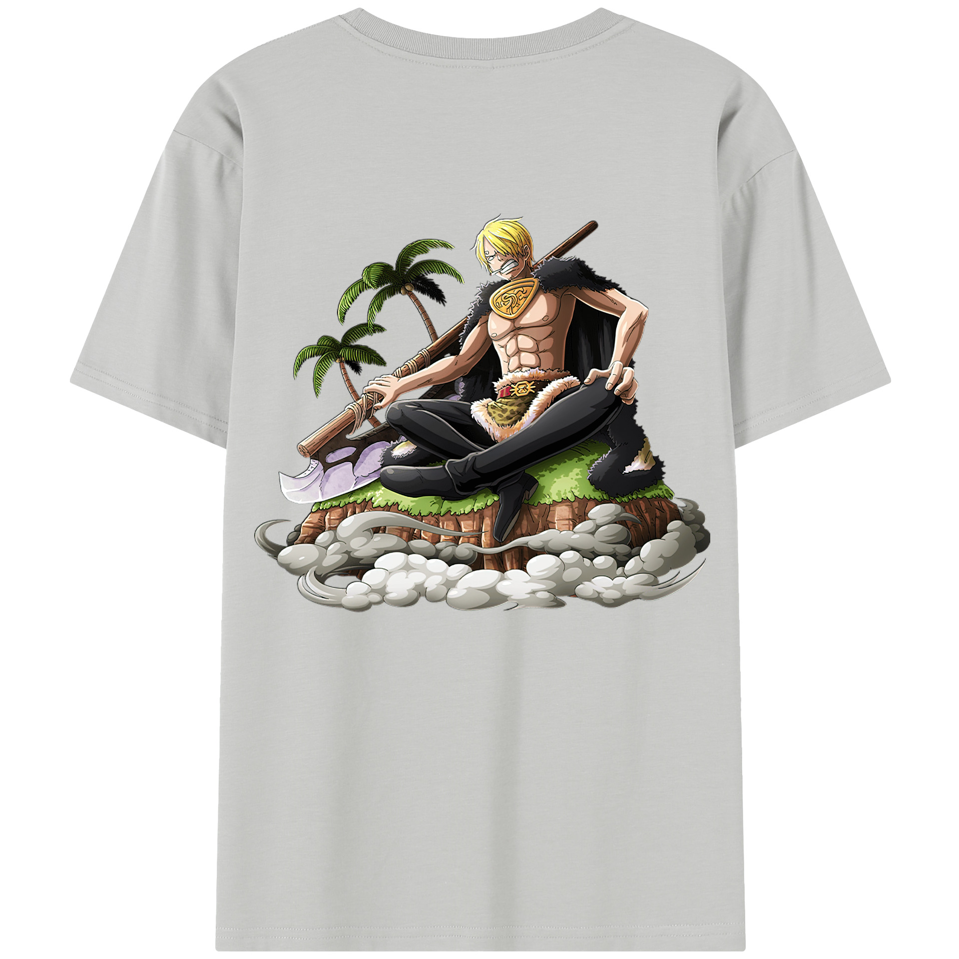 （画像用） ワンピース サンジ ONE PIECE Sanji レディース半袖Tシャツ(バックプリント)