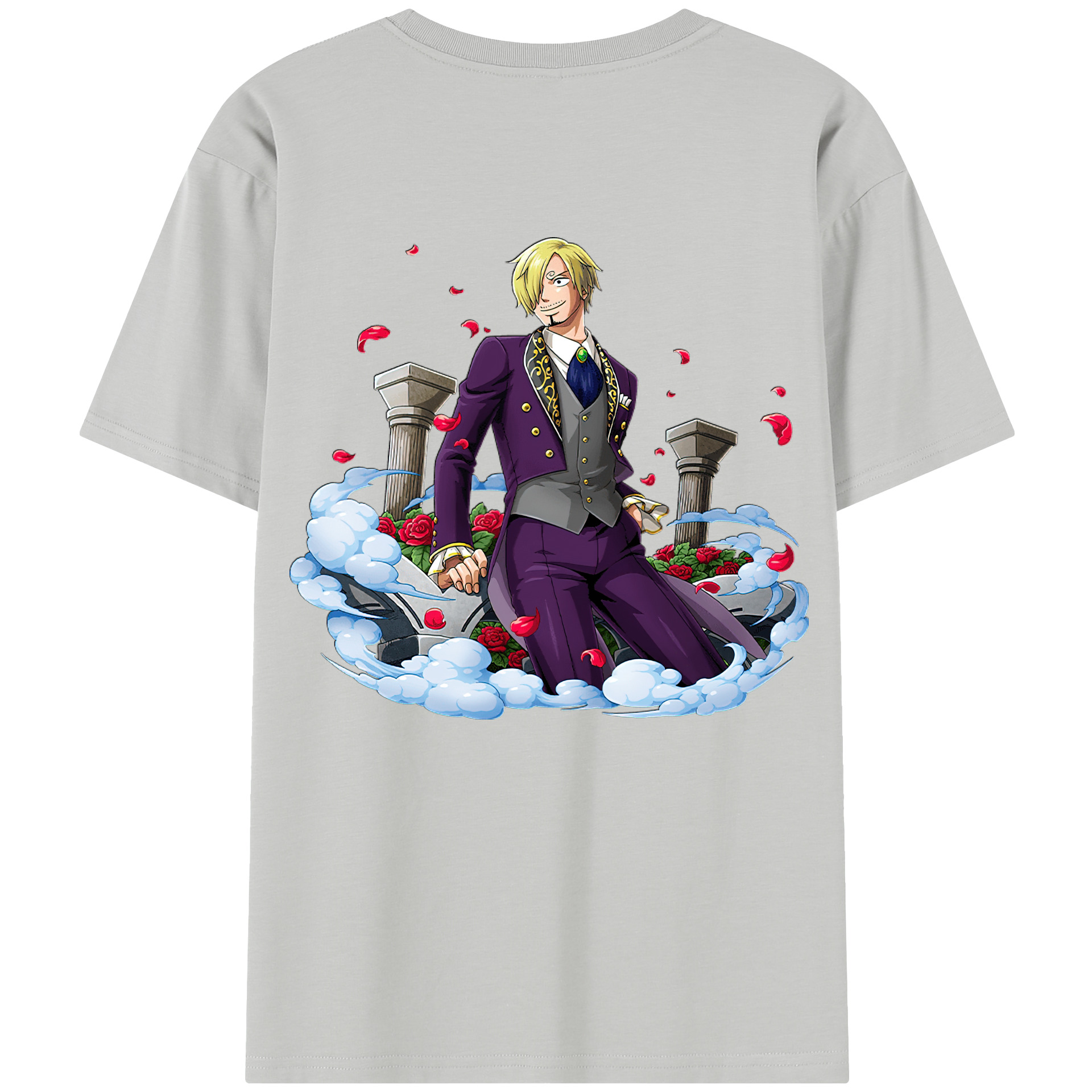 （画像用） ワンピース サンジ ONE PIECE Sanji レディース半袖Tシャツ(バックプリント)