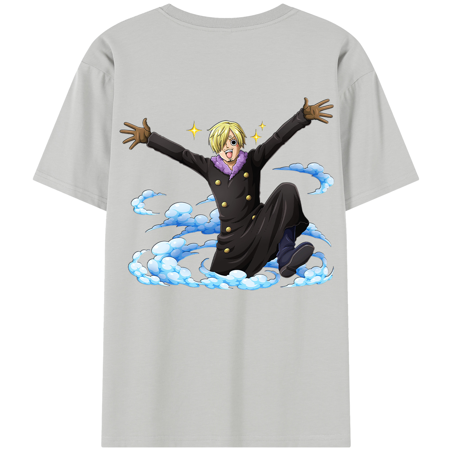 （画像用） ワンピース サンジ ONE PIECE Sanji レディース半袖Tシャツ(バックプリント)