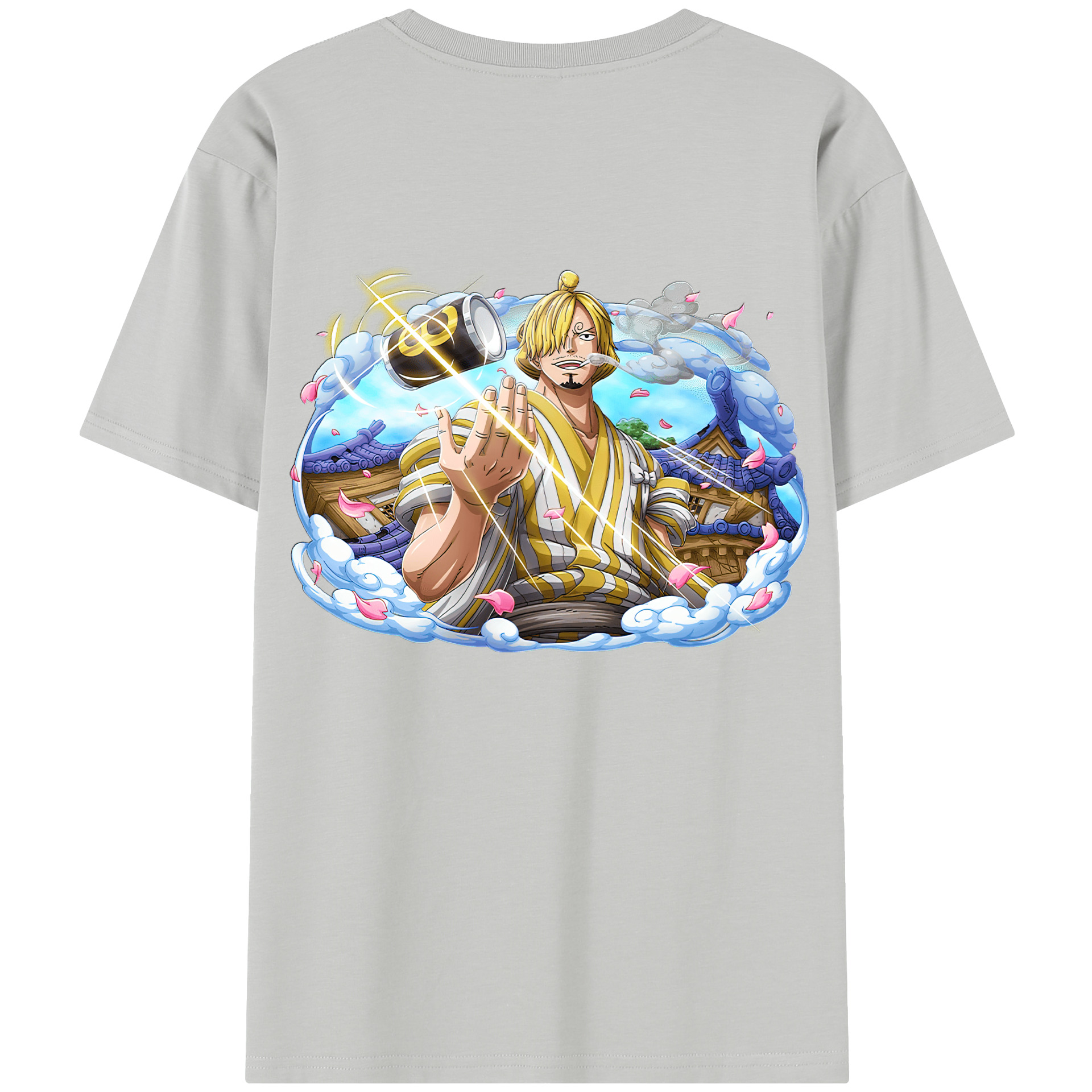 （画像用） ワンピース サンジ ONE PIECE Sanji レディース半袖Tシャツ(バックプリント)