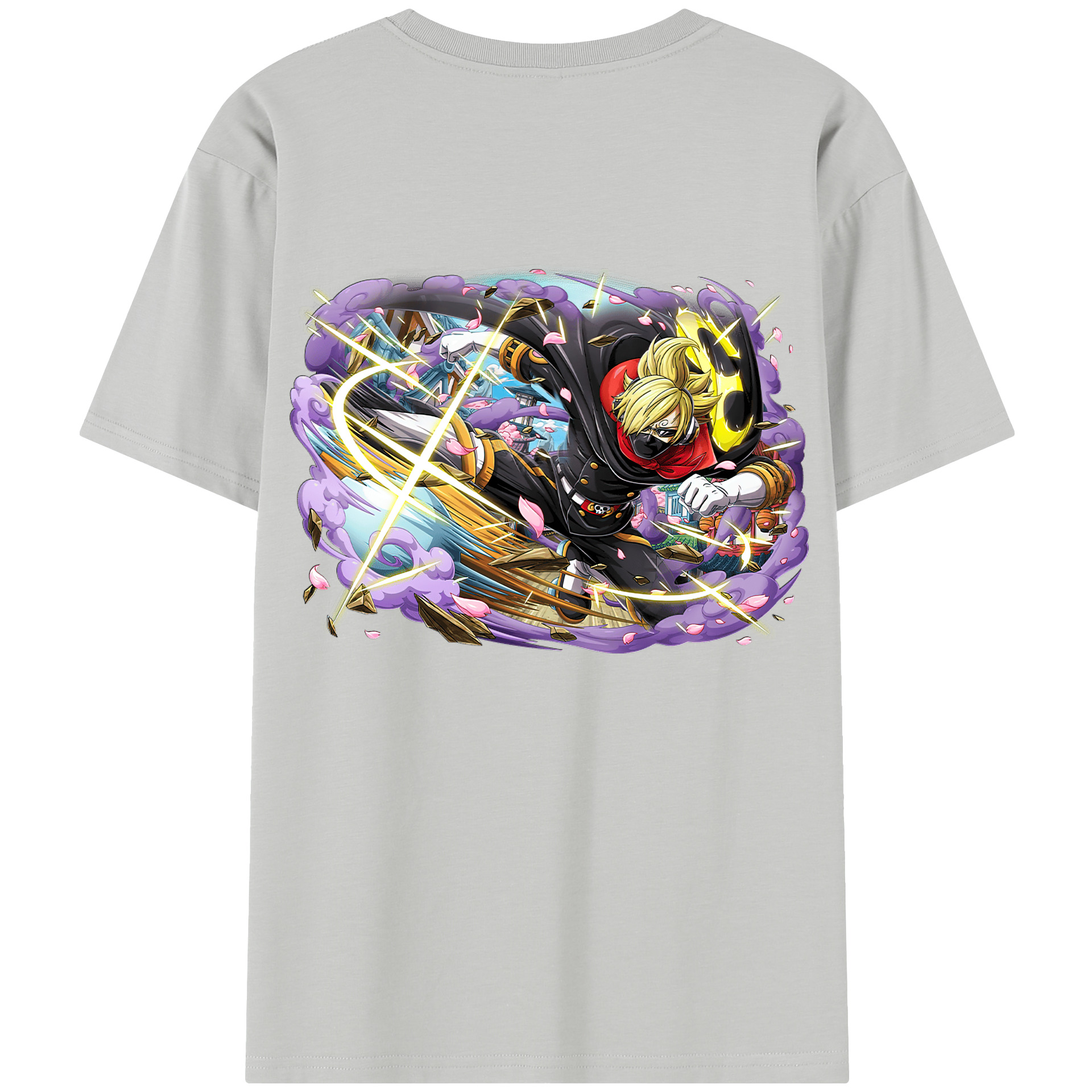 （画像用） ワンピース サンジ ONE PIECE Sanji レディース半袖Tシャツ(バックプリント)