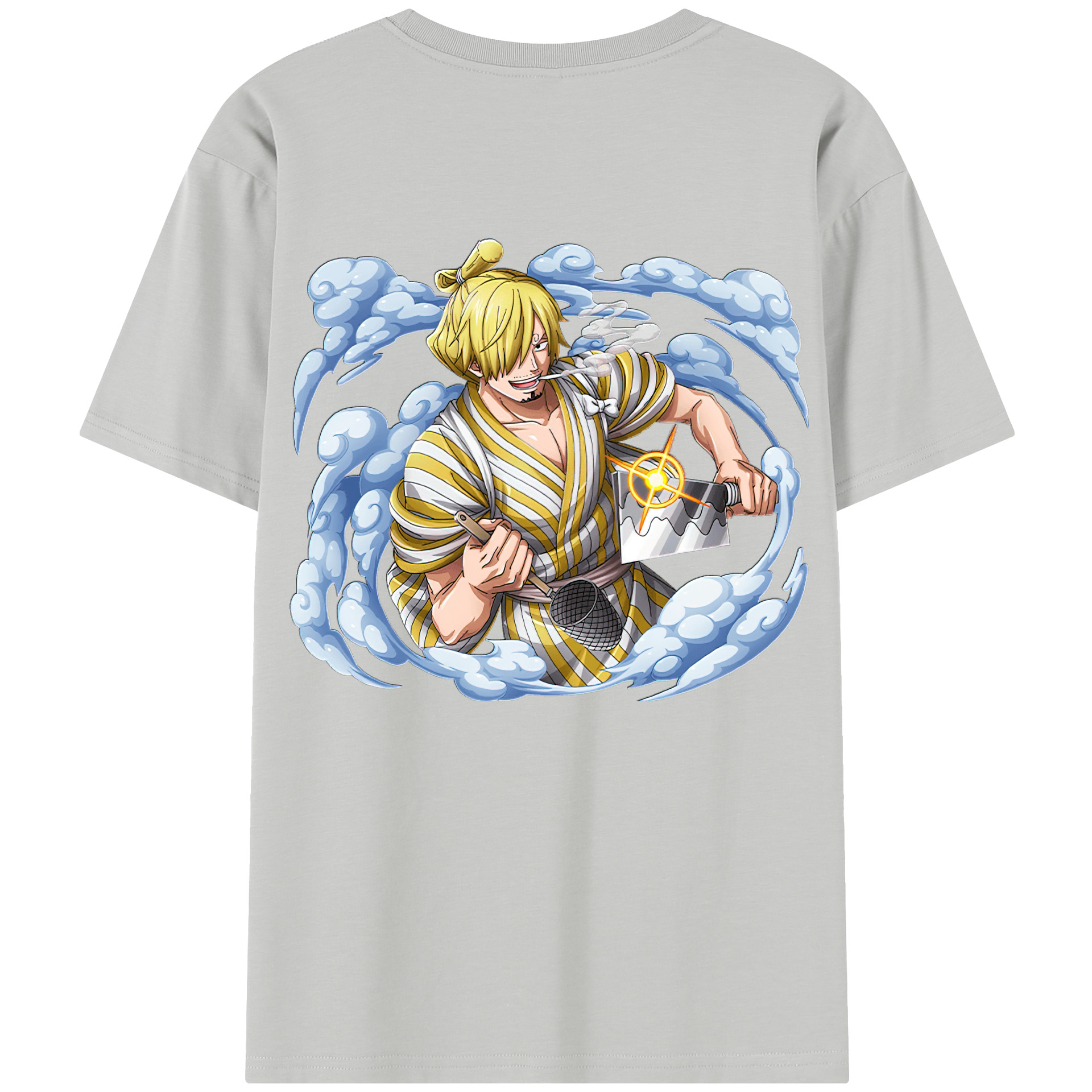 （画像用） ワンピース サンジ ONE PIECE Sanji レディース半袖Tシャツ(バックプリント)