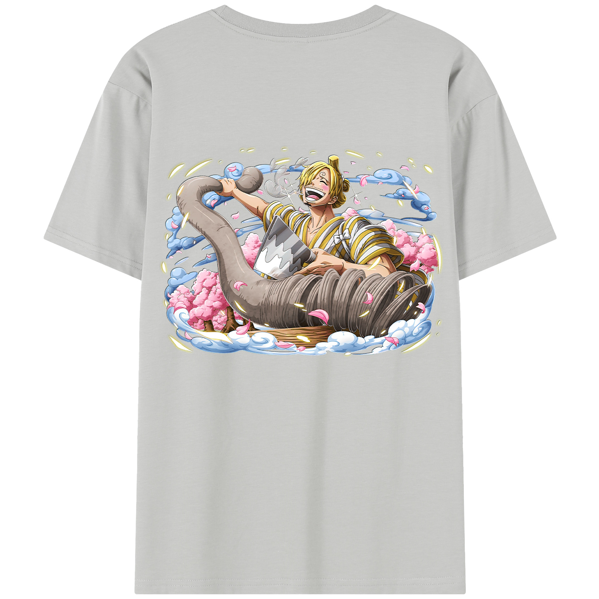 （画像用） ワンピース サンジ ONE PIECE Sanji レディース半袖Tシャツ(バックプリント)