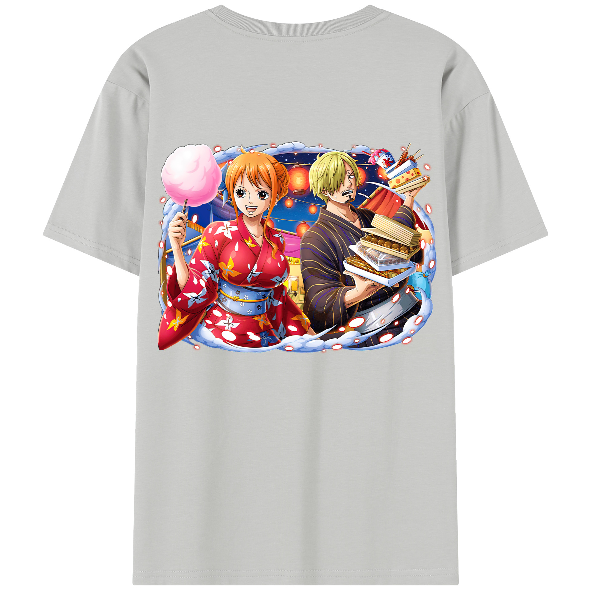 （画像用） ワンピース サンジ ONE PIECE Sanji レディース半袖Tシャツ(バックプリント)