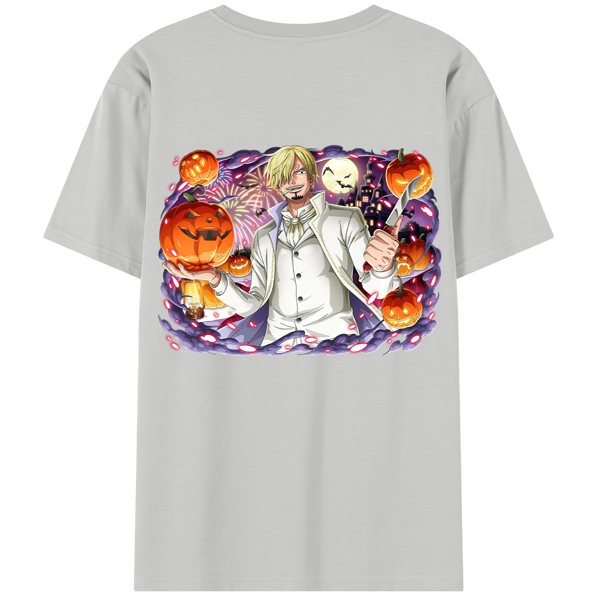 （画像用） ワンピース サンジ ONE PIECE Sanji レディース半袖Tシャツ(バックプリント)