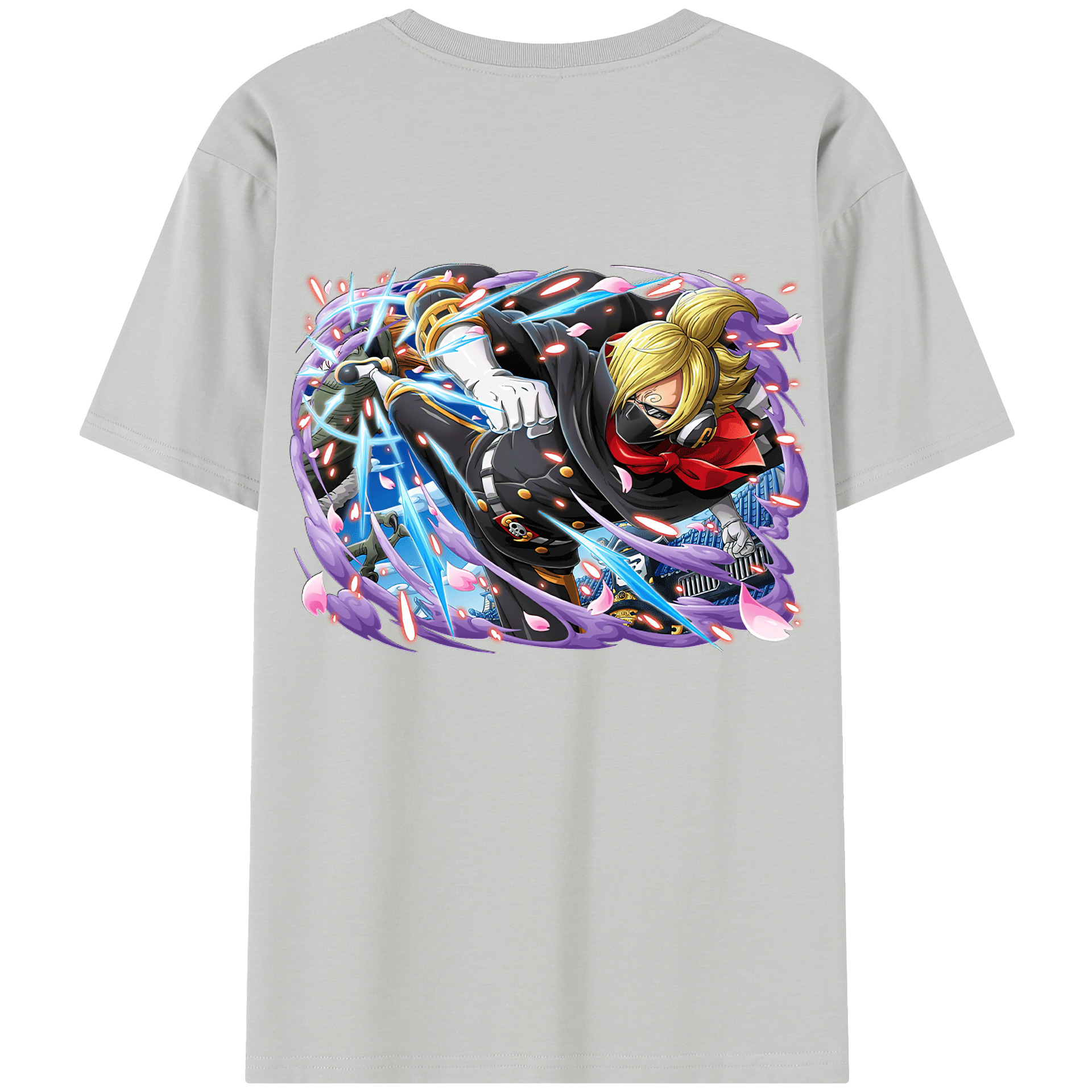 （画像用） ワンピース サンジ ONE PIECE Sanji レディース半袖Tシャツ(バックプリント)