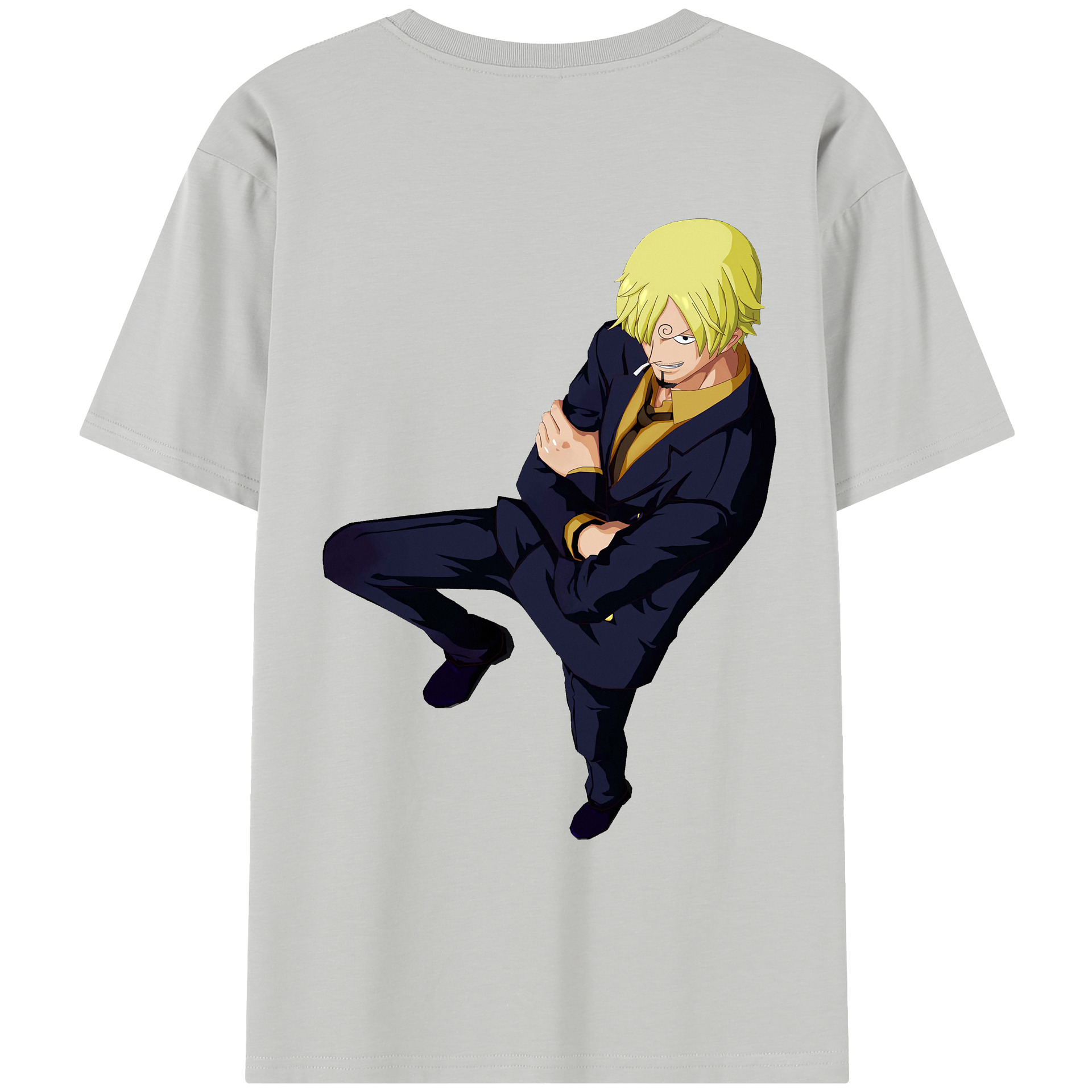 （画像用） ワンピース サンジ ONE PIECE Sanji レディース半袖Tシャツ(バックプリント)