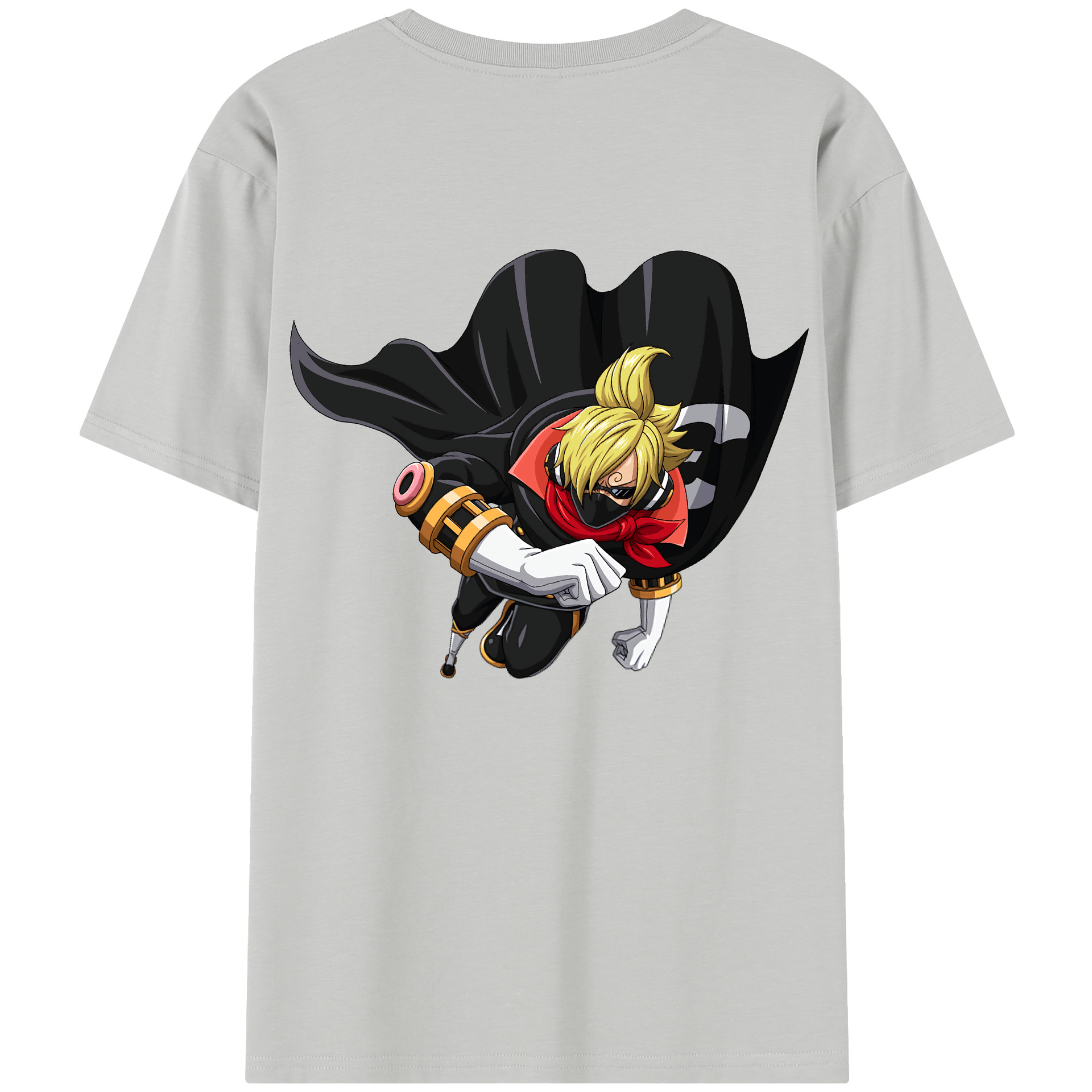 （画像用） ワンピース サンジ ONE PIECE Sanji レディース半袖Tシャツ(バックプリント)