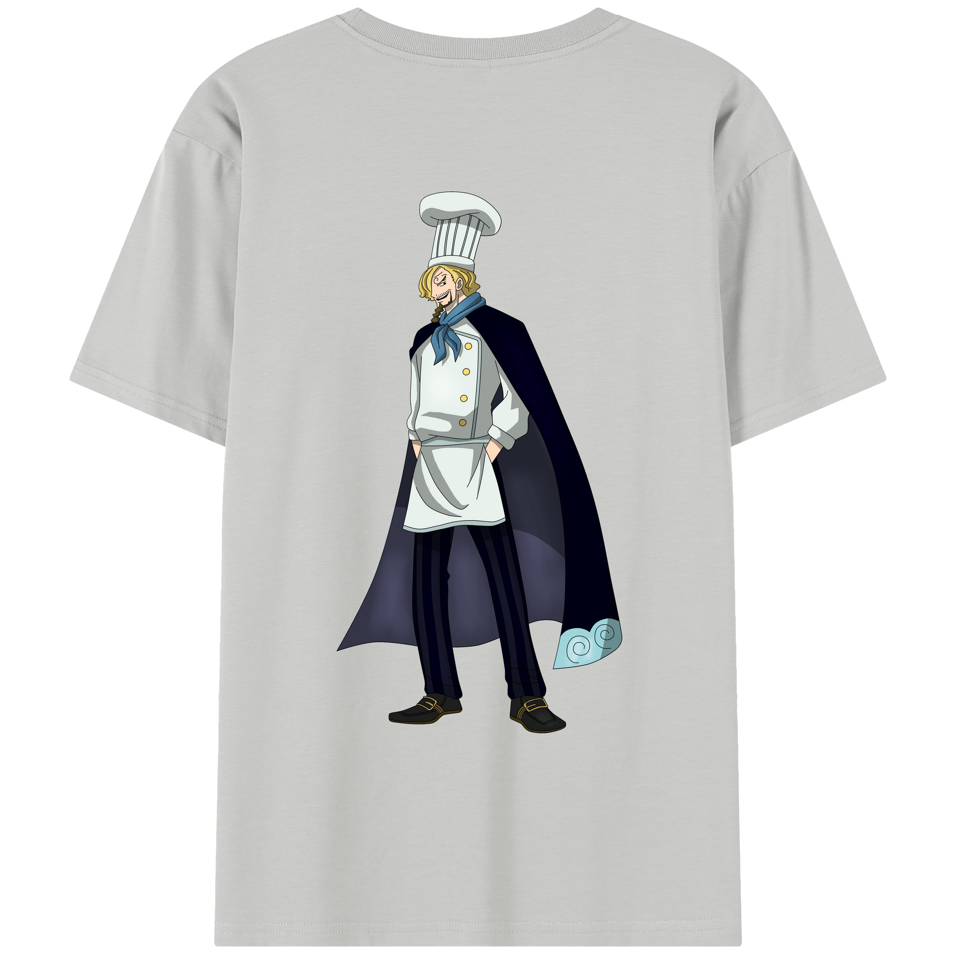 （画像用） ワンピース サンジ ONE PIECE Sanji レディース半袖Tシャツ(バックプリント)