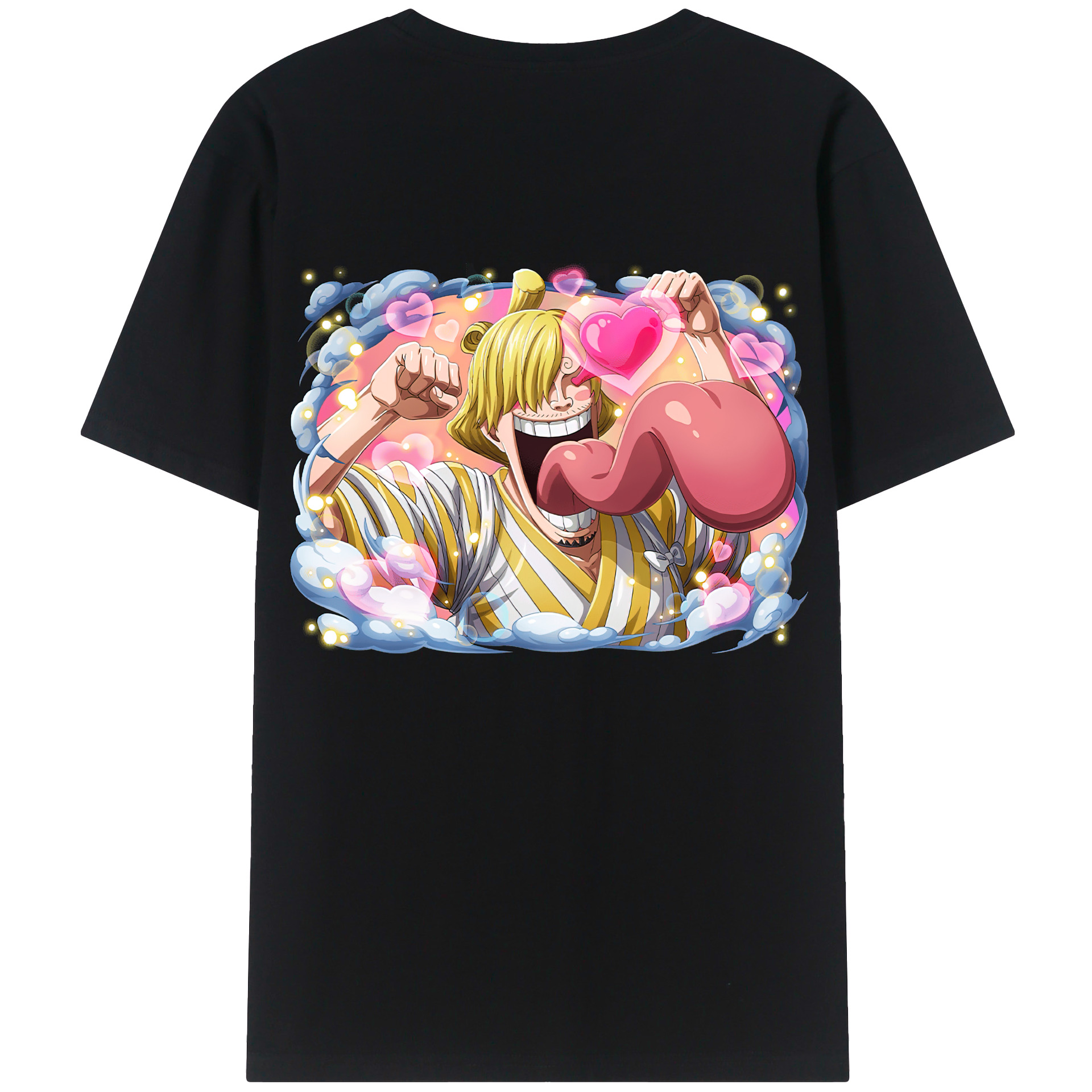 （画像用） ワンピース サンジ ONE PIECE Sanji レディース半袖Tシャツ(バックプリント)
