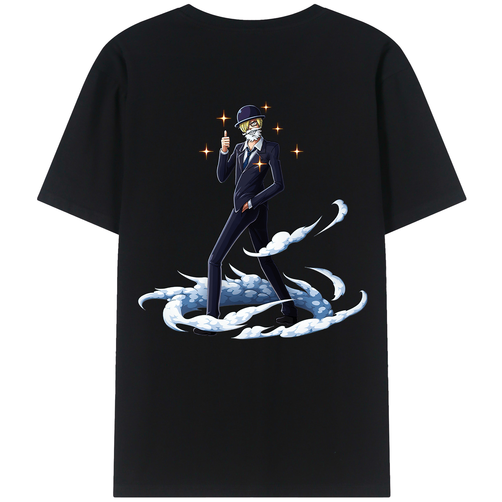 （画像用） ワンピース サンジ ONE PIECE Sanji レディース半袖Tシャツ(バックプリント)