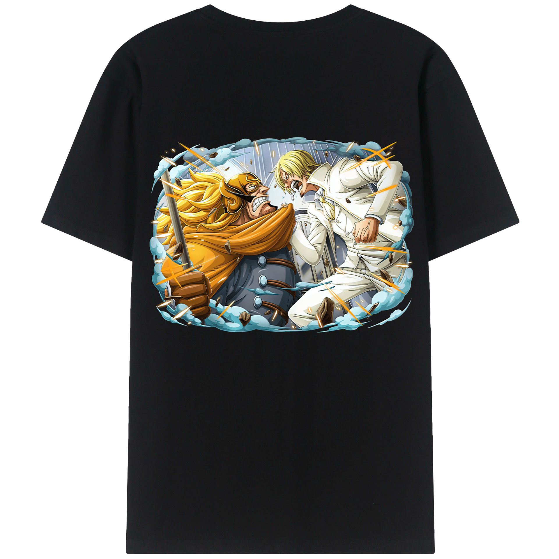 （画像用） ワンピース サンジ ONE PIECE Sanji レディース半袖Tシャツ(バックプリント)