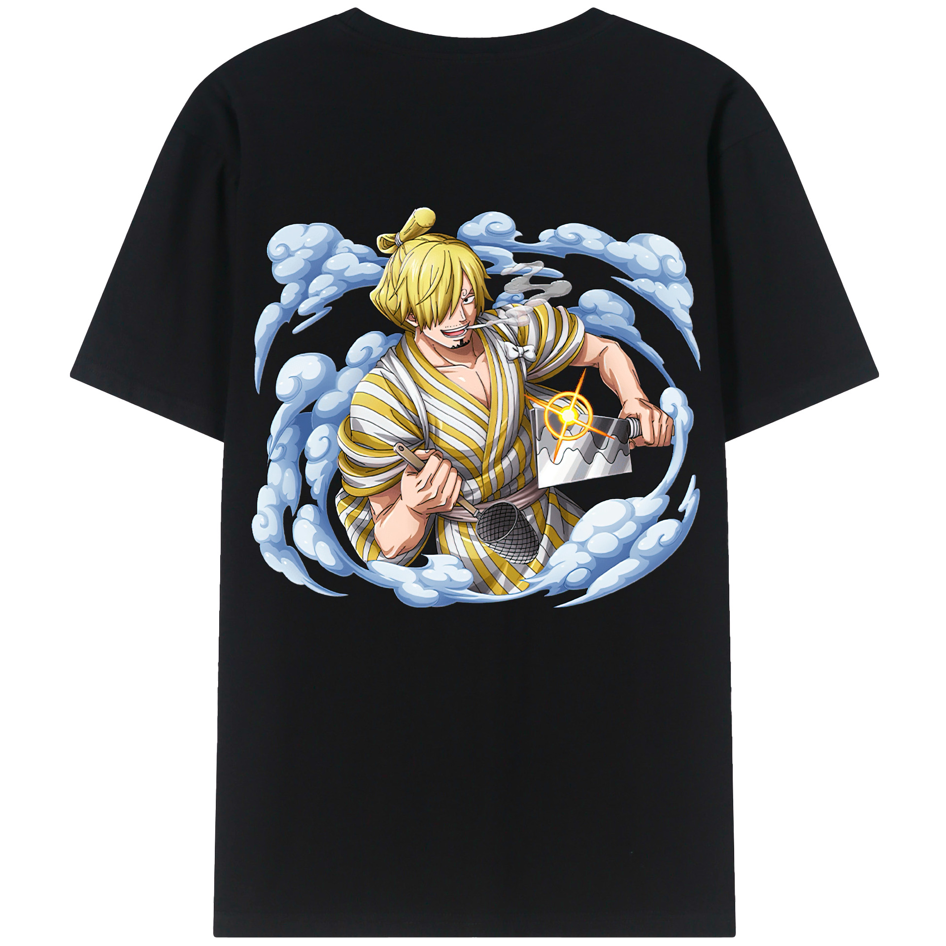 （画像用） ワンピース サンジ ONE PIECE Sanji レディース半袖Tシャツ(バックプリント)