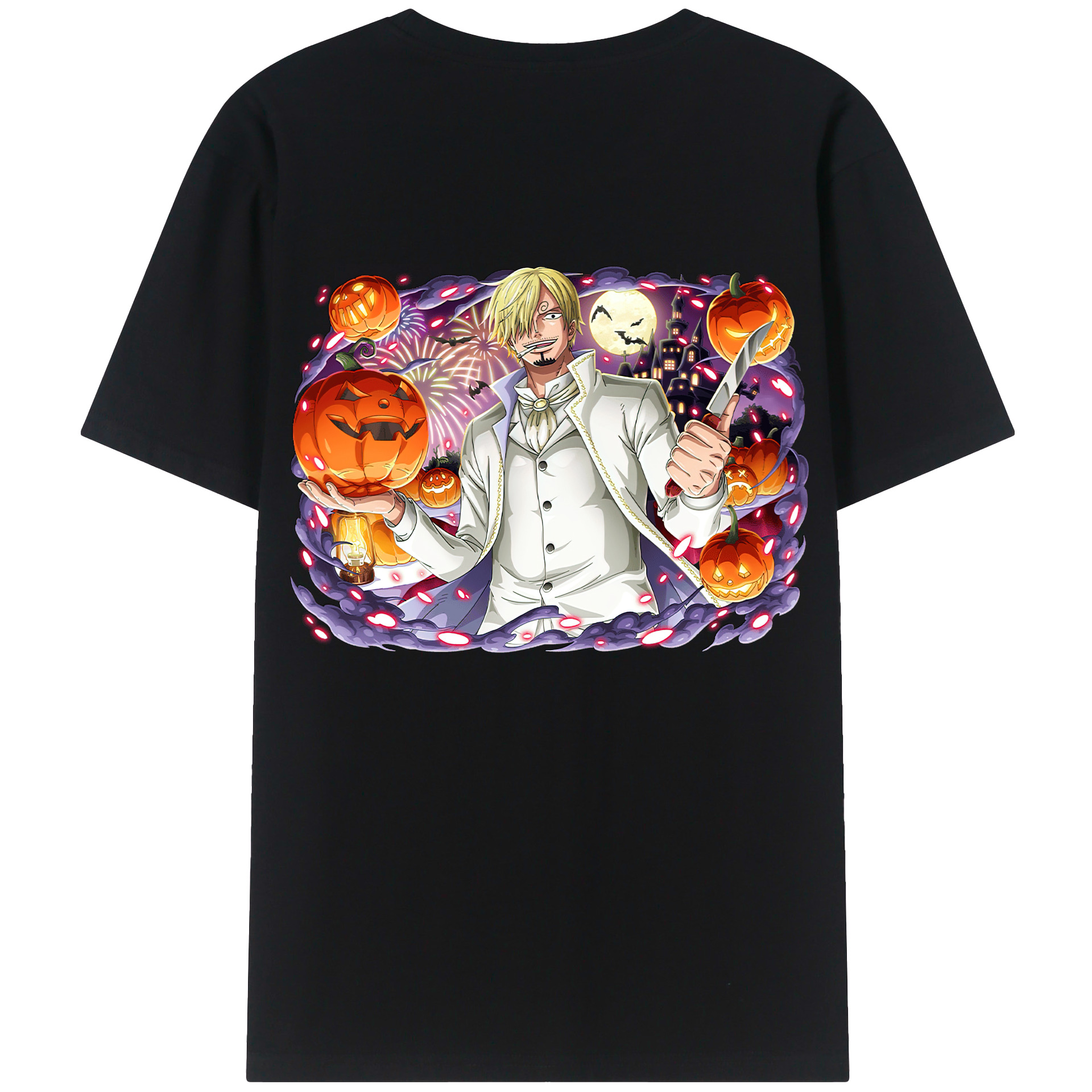 （画像用） ワンピース サンジ ONE PIECE Sanji レディース半袖Tシャツ(バックプリント)
