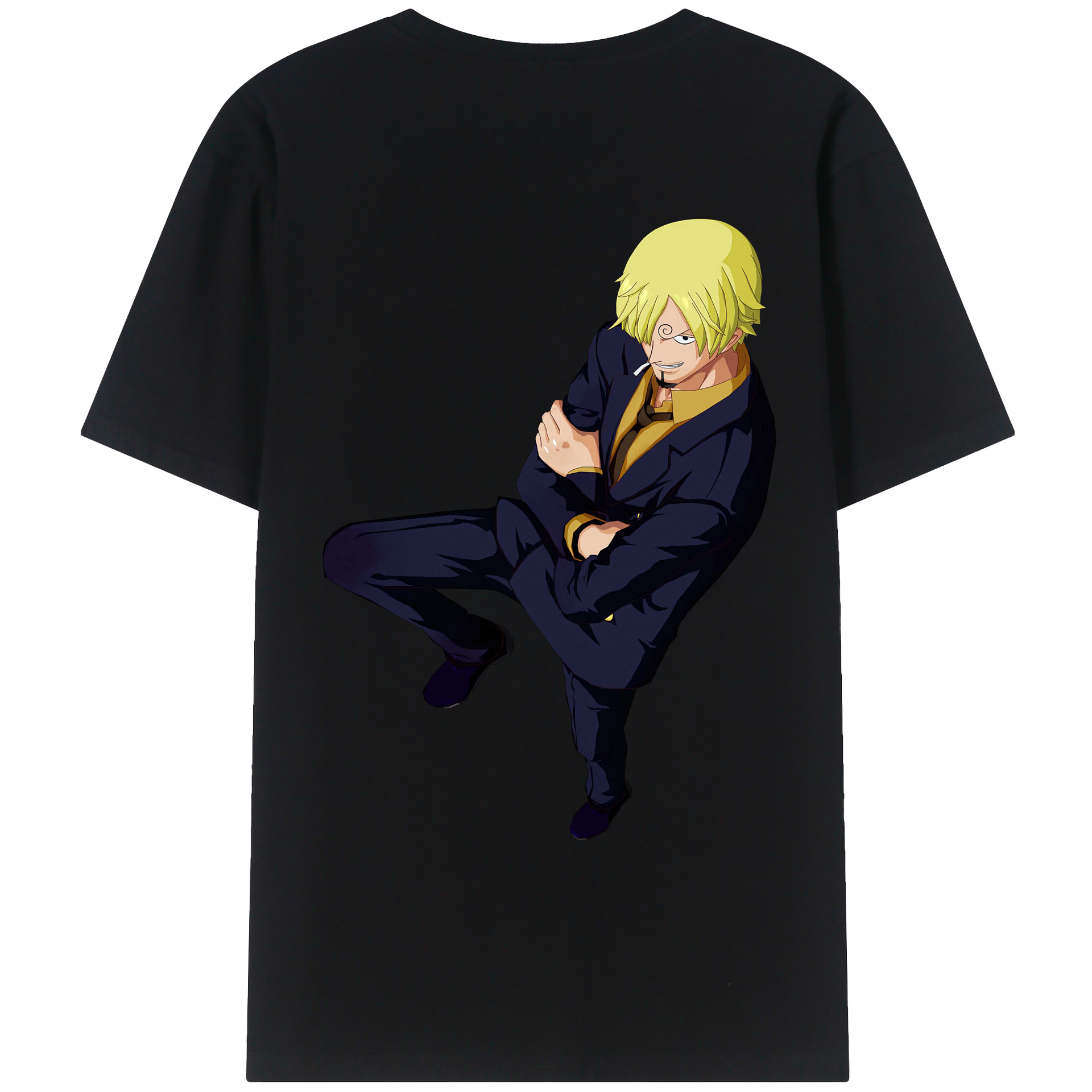（画像用） ワンピース サンジ ONE PIECE Sanji レディース半袖Tシャツ(バックプリント)