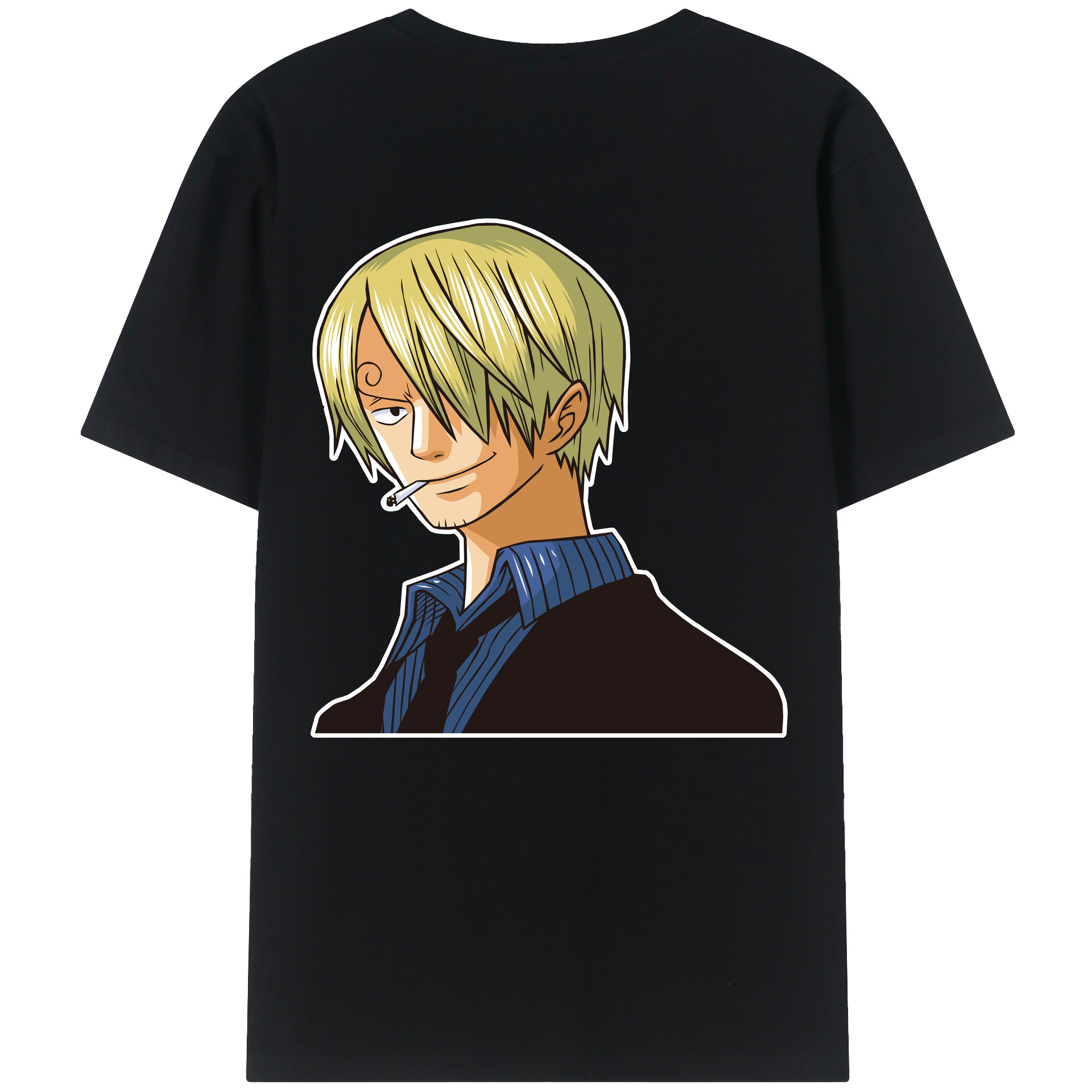 （画像用） ワンピース サンジ ONE PIECE Sanji レディース半袖Tシャツ(バックプリント)