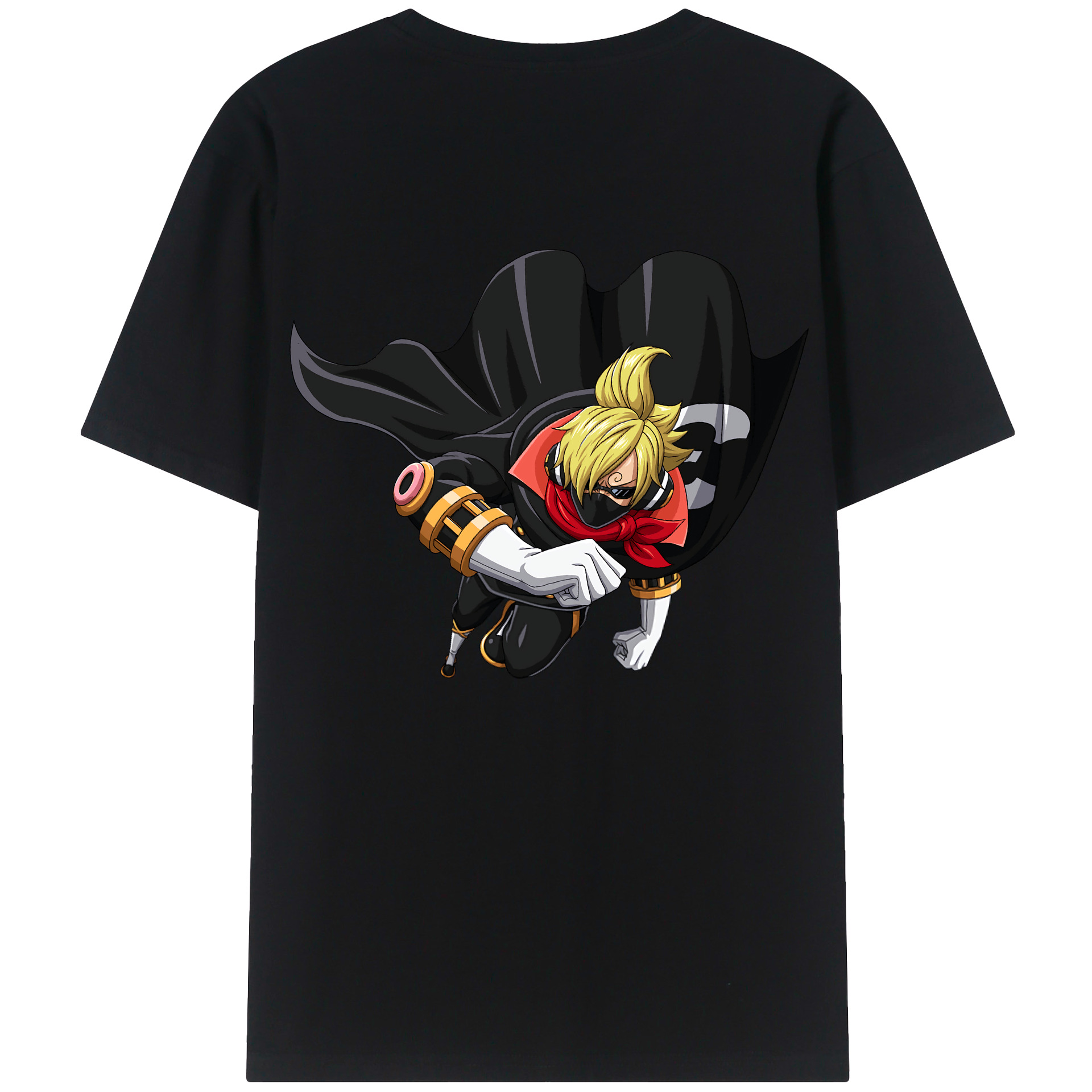 （画像用） ワンピース サンジ ONE PIECE Sanji レディース半袖Tシャツ(バックプリント)