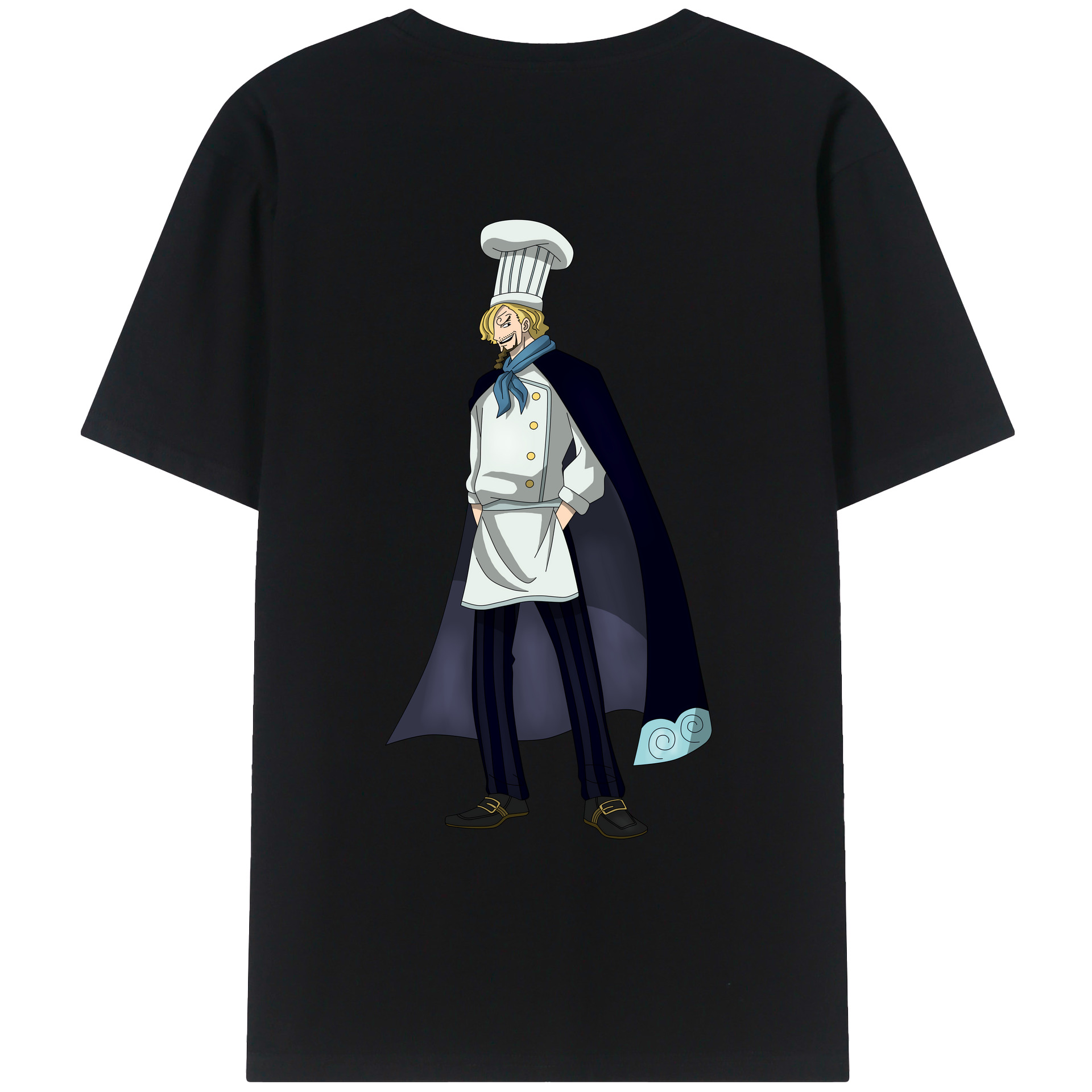 （画像用） ワンピース サンジ ONE PIECE Sanji レディース半袖Tシャツ(バックプリント)