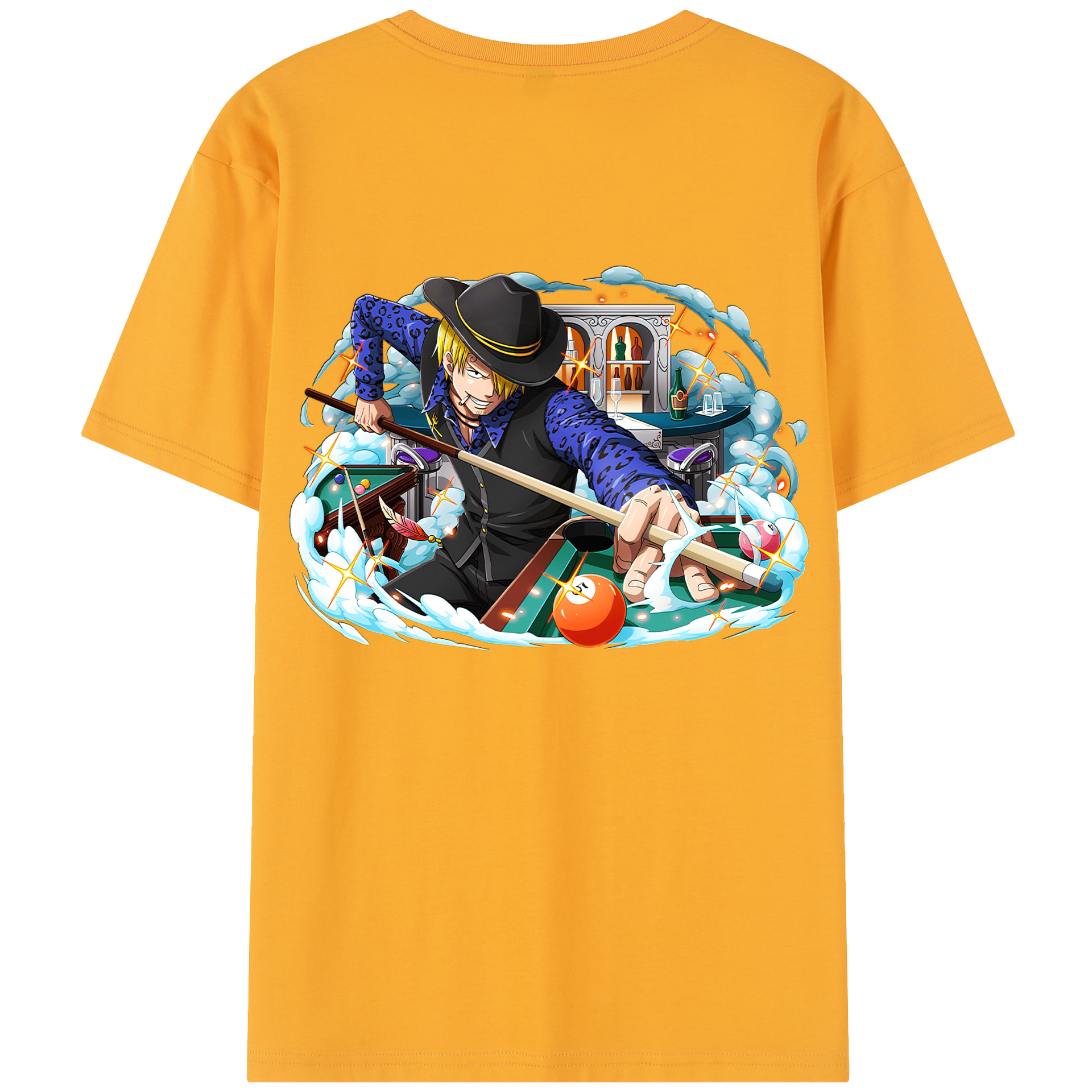 （画像用） ワンピース サンジ ONE PIECE Sanji レディース半袖Tシャツ(バックプリント)