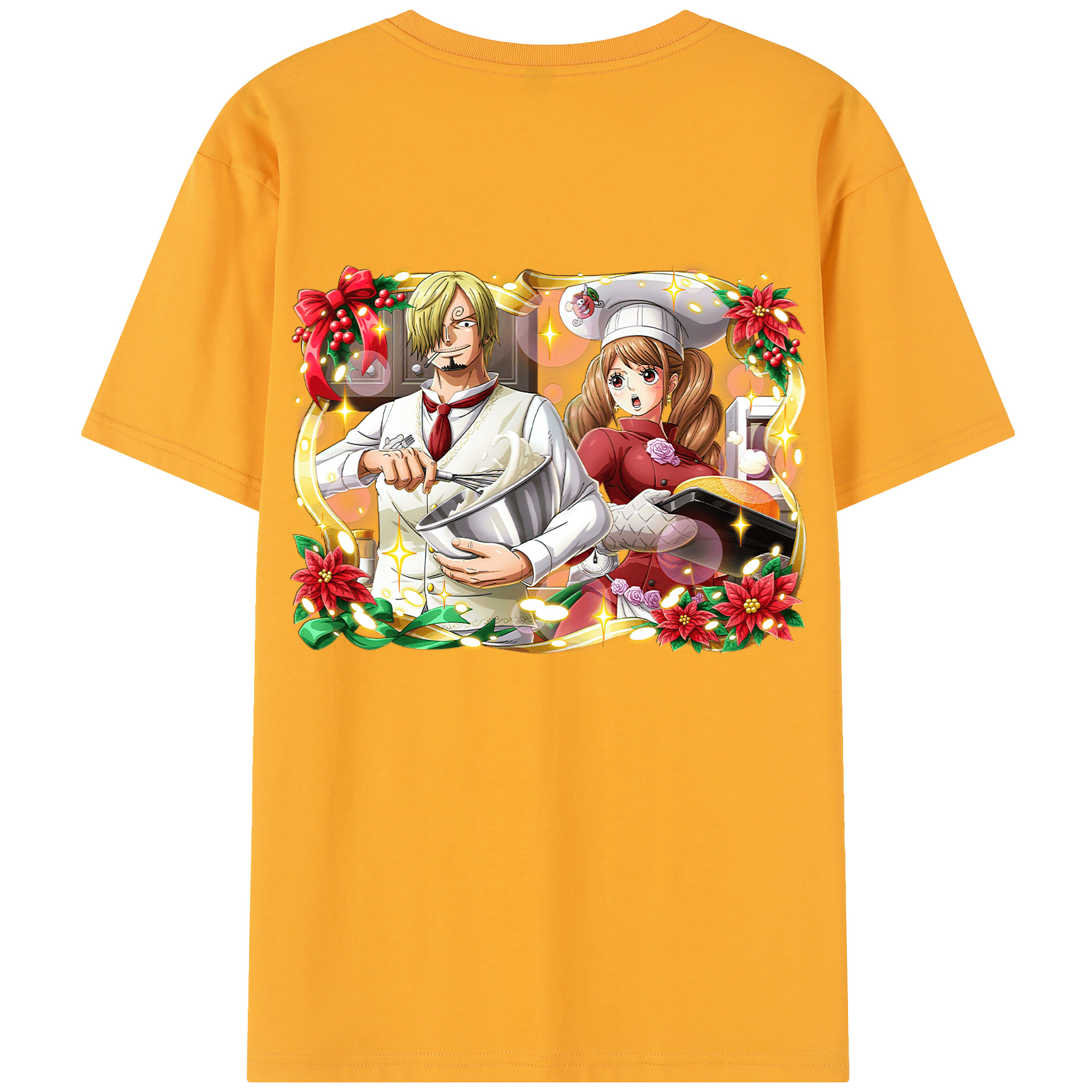 （画像用） ワンピース サンジ ONE PIECE Sanji レディース半袖Tシャツ(バックプリント)