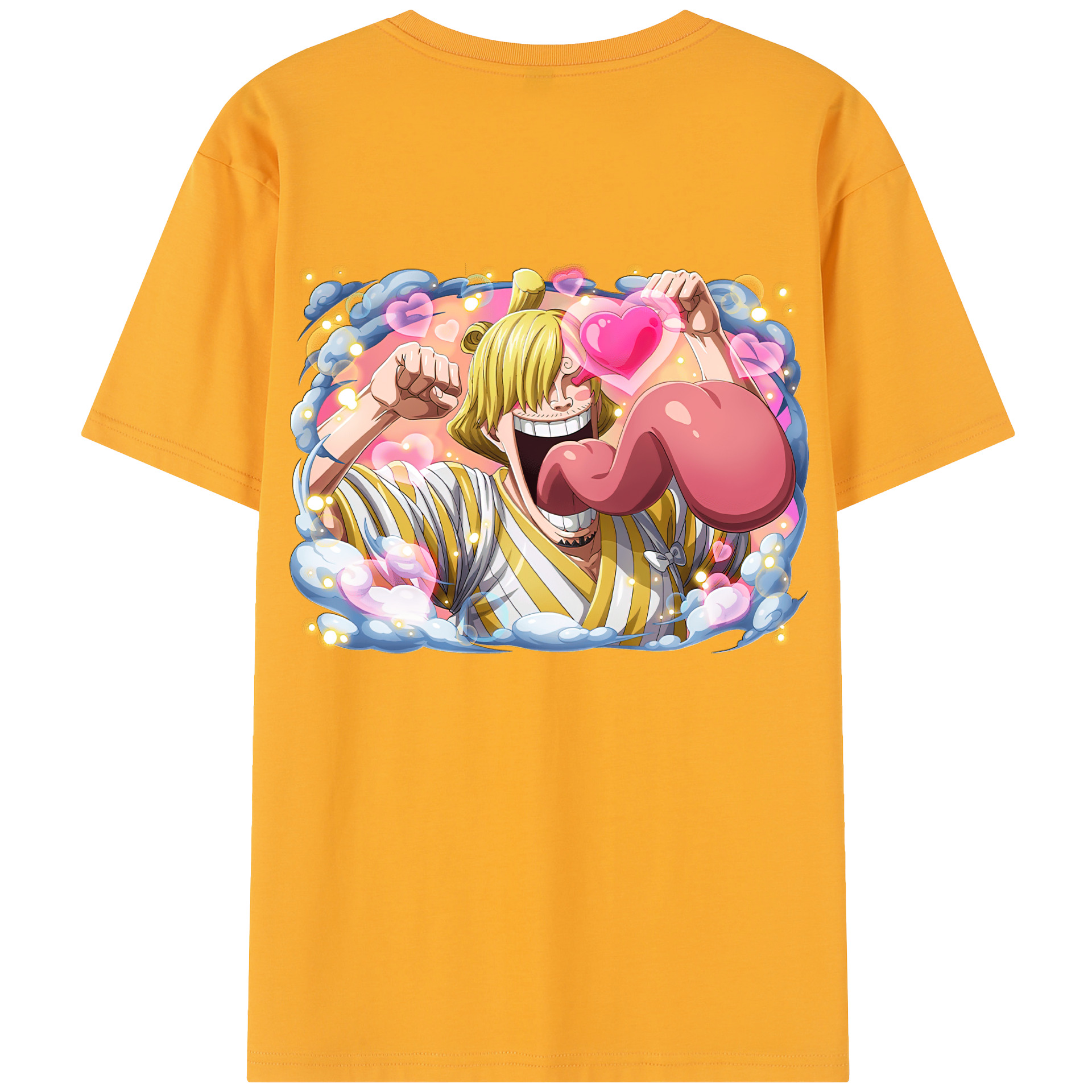 （画像用） ワンピース サンジ ONE PIECE Sanji レディース半袖Tシャツ(バックプリント)