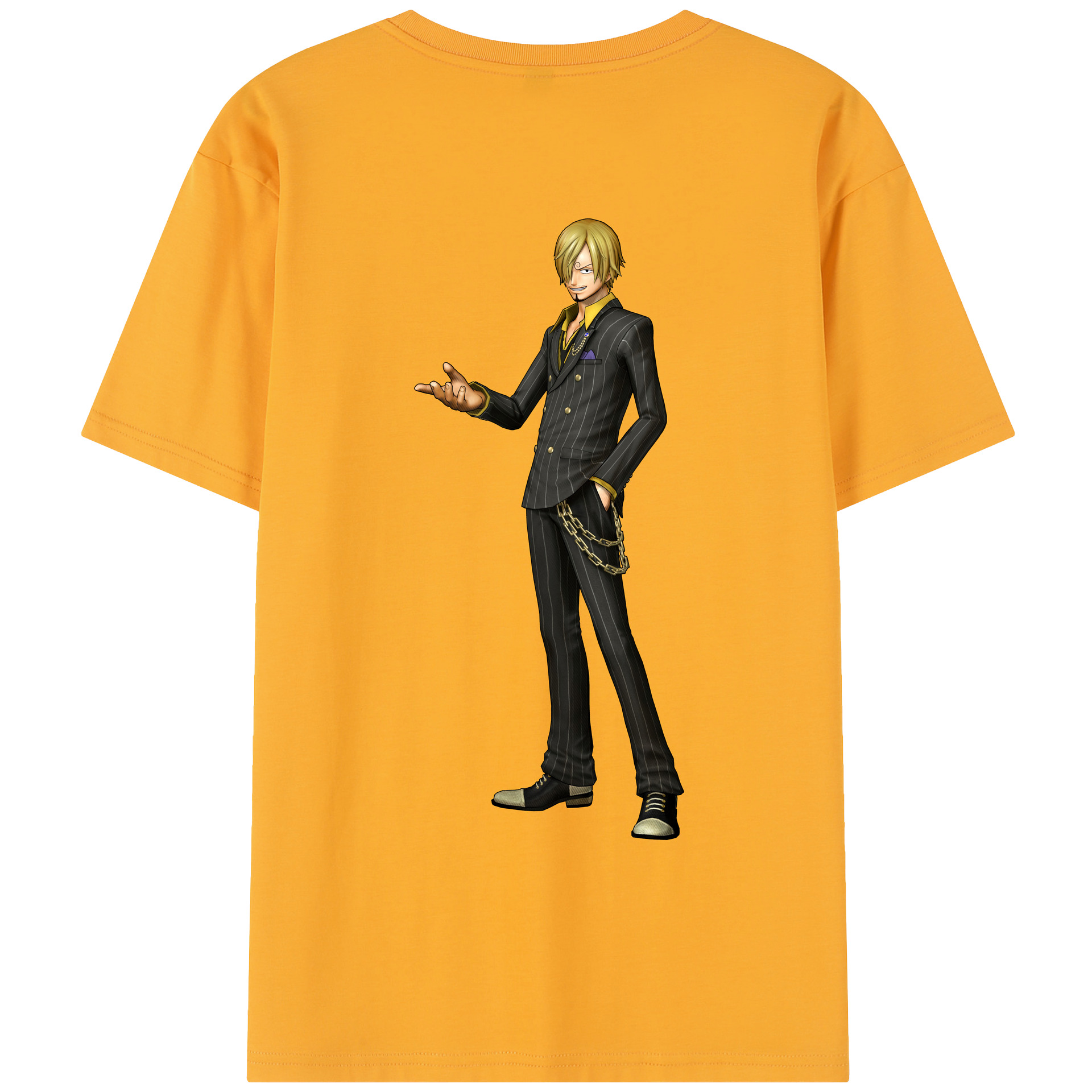 （画像用） ワンピース サンジ ONE PIECE Sanji レディース半袖Tシャツ(バックプリント)