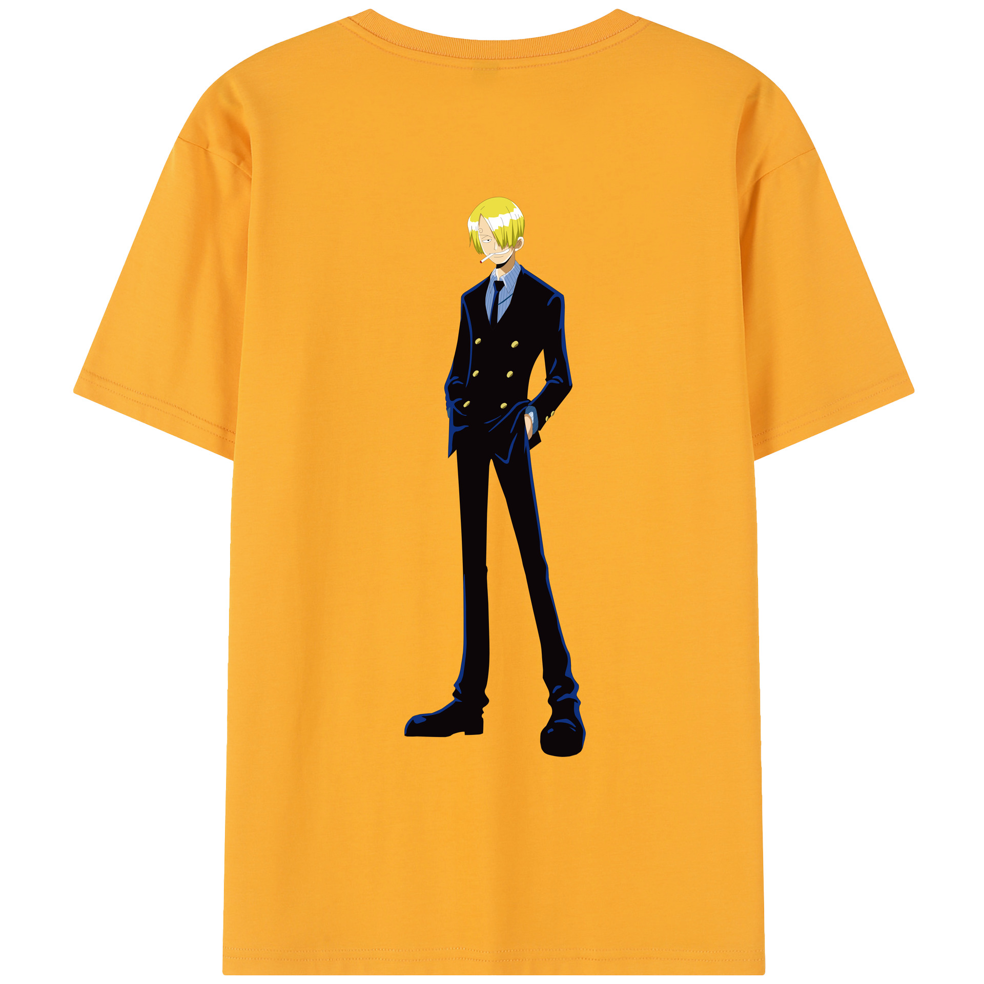 （画像用） ワンピース サンジ ONE PIECE Sanji レディース半袖Tシャツ(バックプリント)