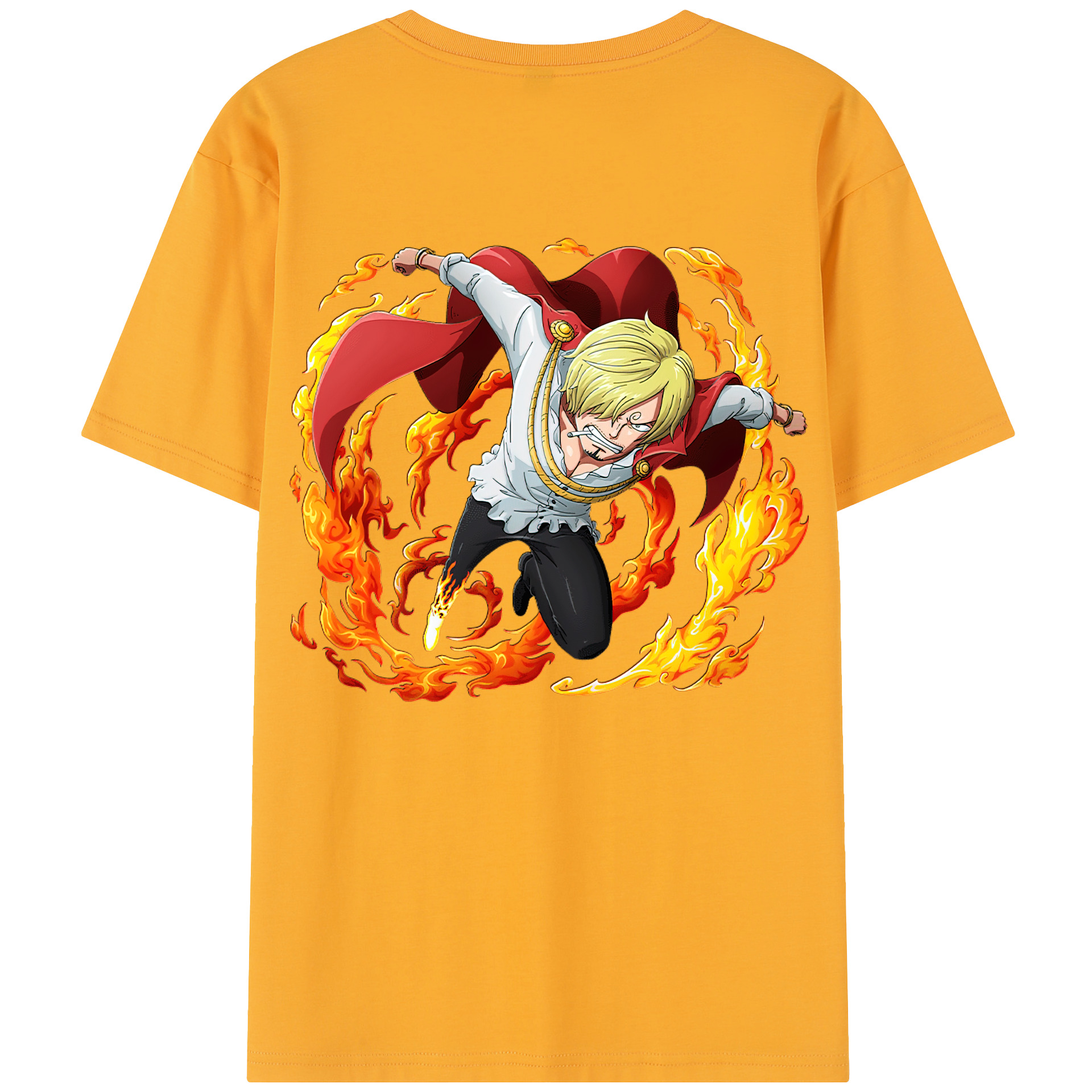 （画像用） ワンピース サンジ ONE PIECE Sanji レディース半袖Tシャツ(バックプリント)