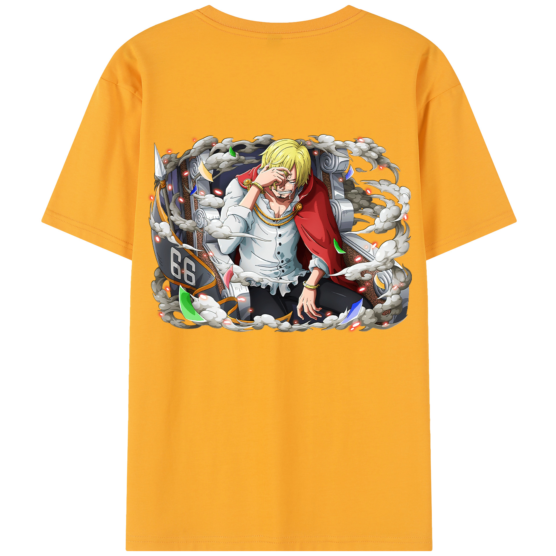 （画像用） ワンピース サンジ ONE PIECE Sanji レディース半袖Tシャツ(バックプリント)
