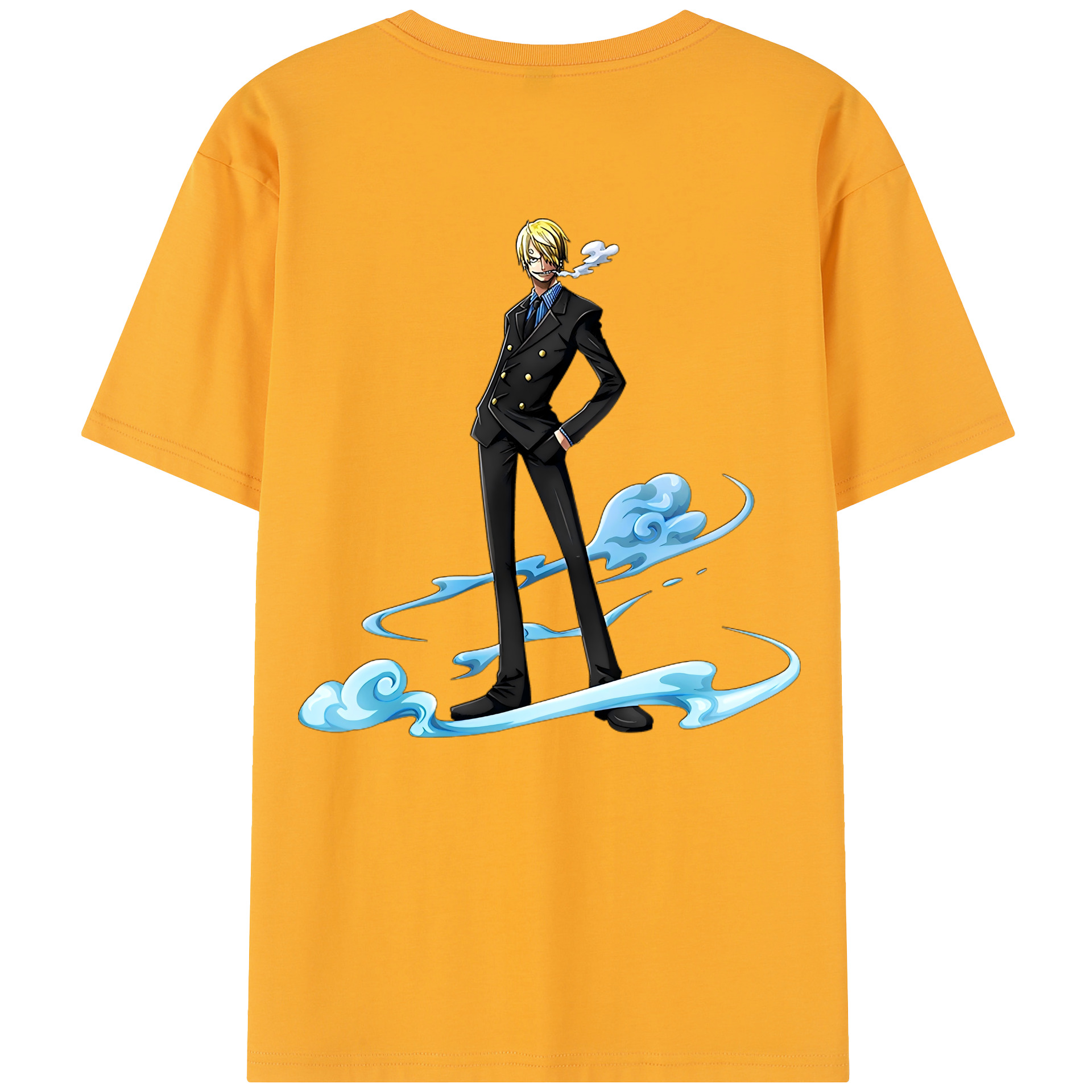 （画像用） ワンピース サンジ ONE PIECE Sanji レディース半袖Tシャツ(バックプリント)