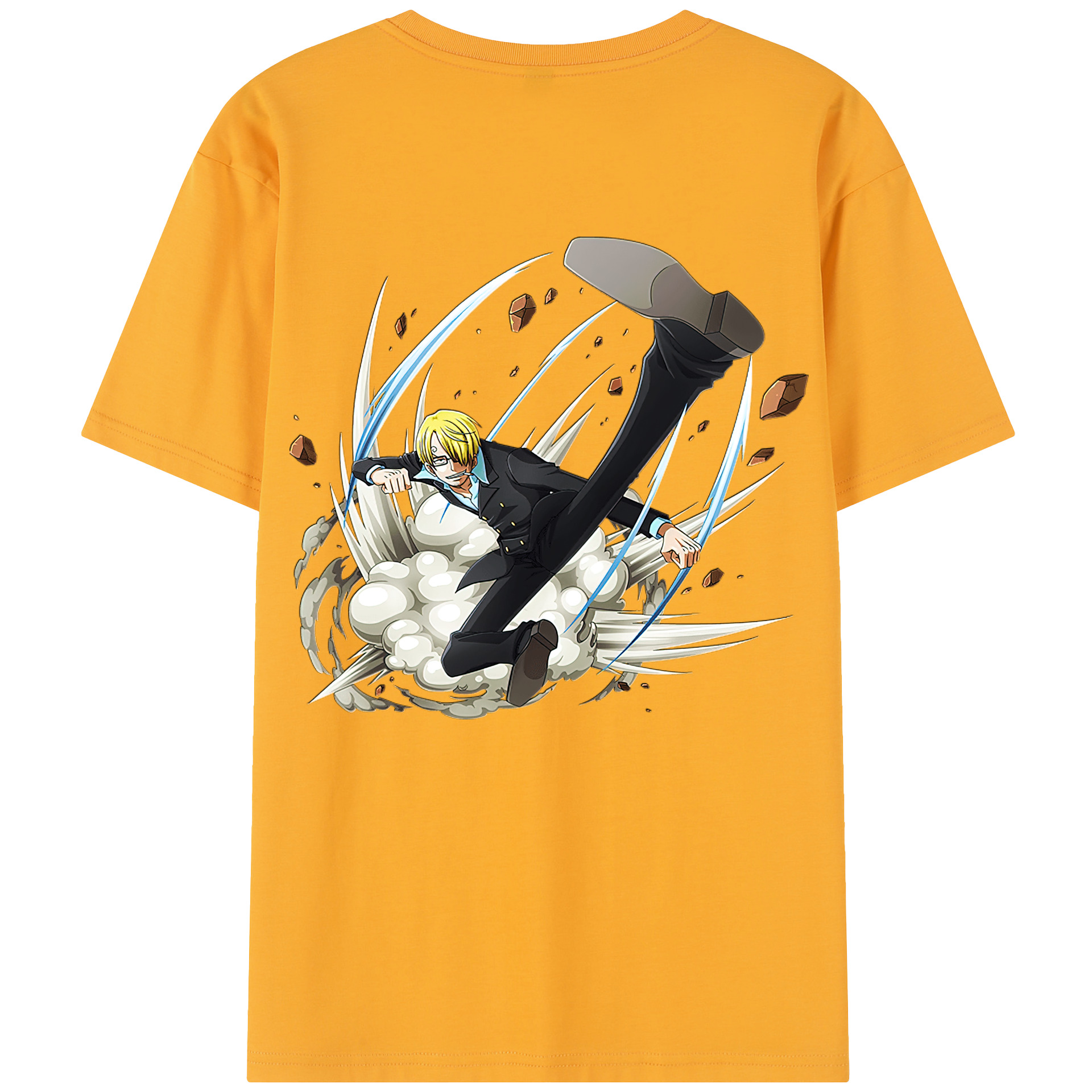 （画像用） ワンピース サンジ ONE PIECE Sanji レディース半袖Tシャツ(バックプリント)