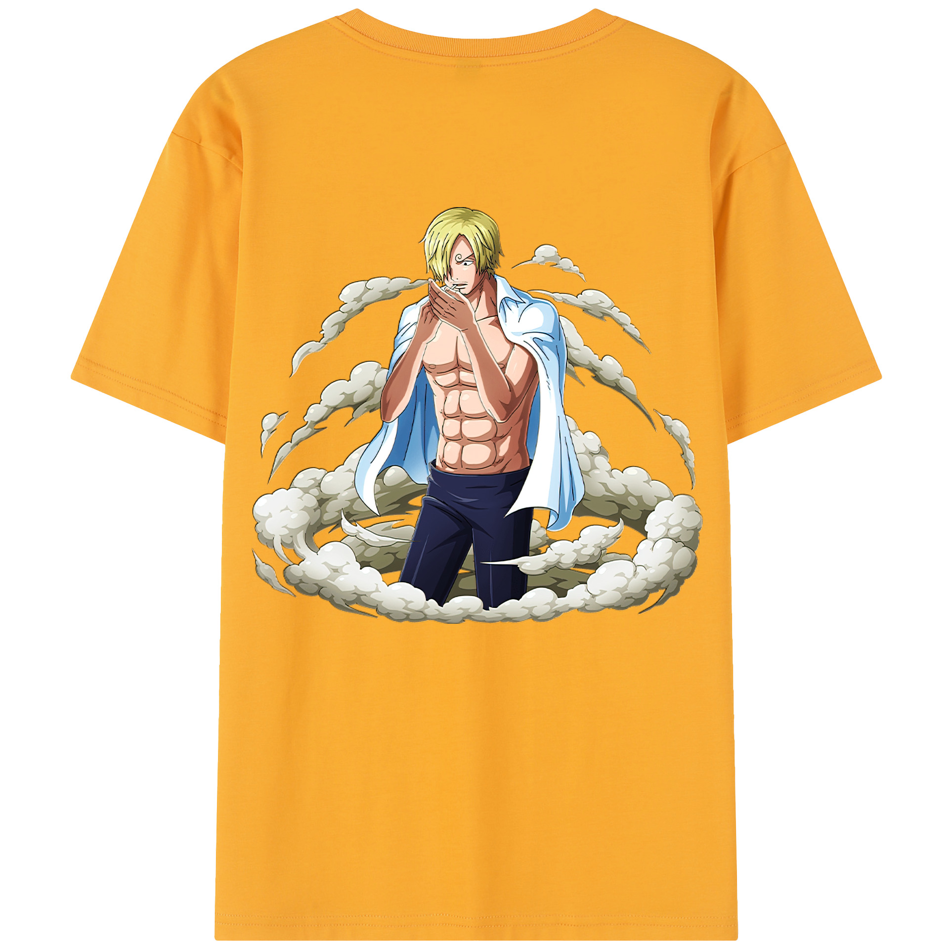（画像用） ワンピース サンジ ONE PIECE Sanji レディース半袖Tシャツ(バックプリント)