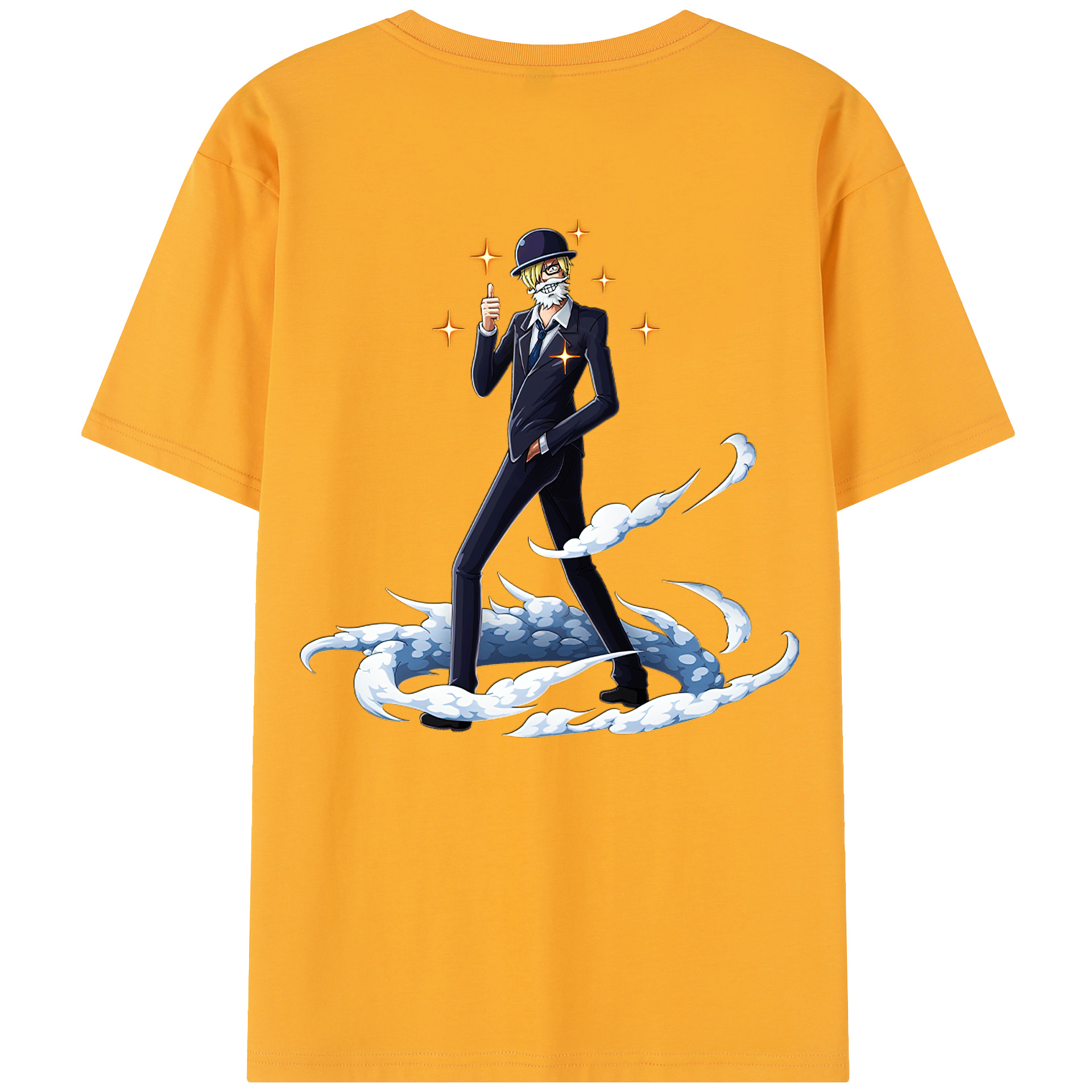 （画像用） ワンピース サンジ ONE PIECE Sanji レディース半袖Tシャツ(バックプリント)