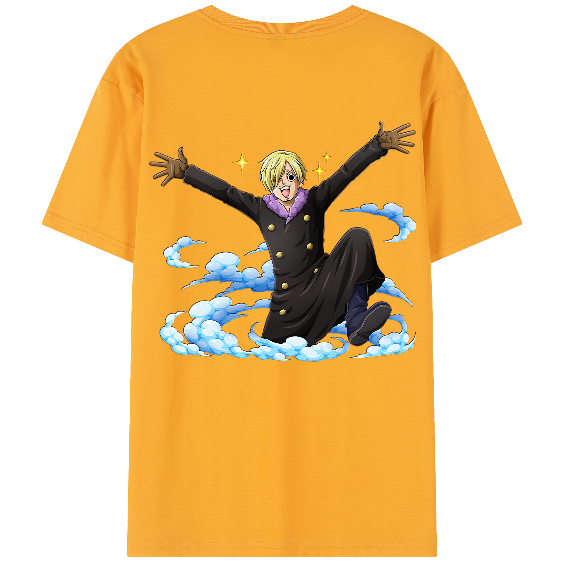 （画像用） ワンピース サンジ ONE PIECE Sanji レディース半袖Tシャツ(バックプリント)