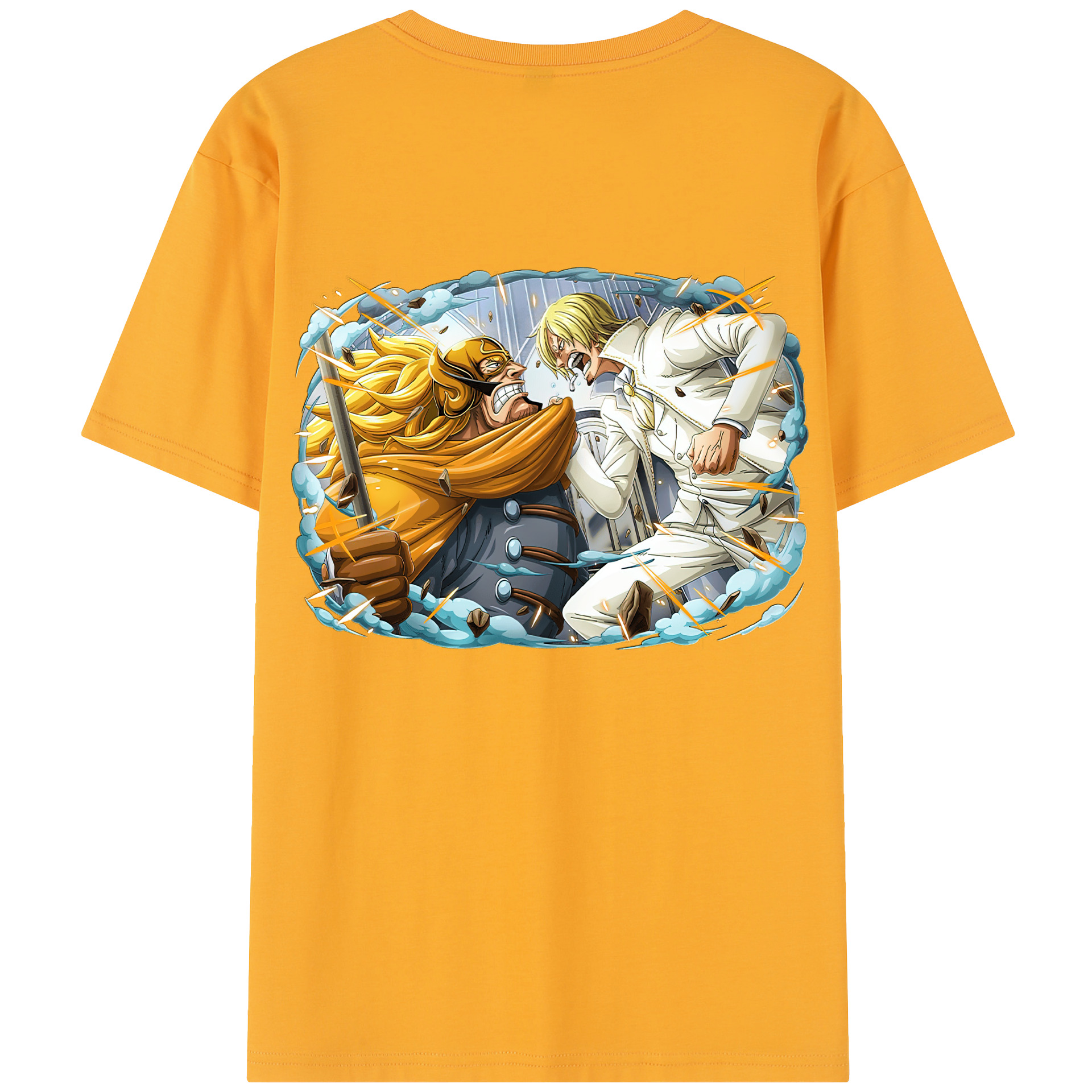 （画像用） ワンピース サンジ ONE PIECE Sanji レディース半袖Tシャツ(バックプリント)